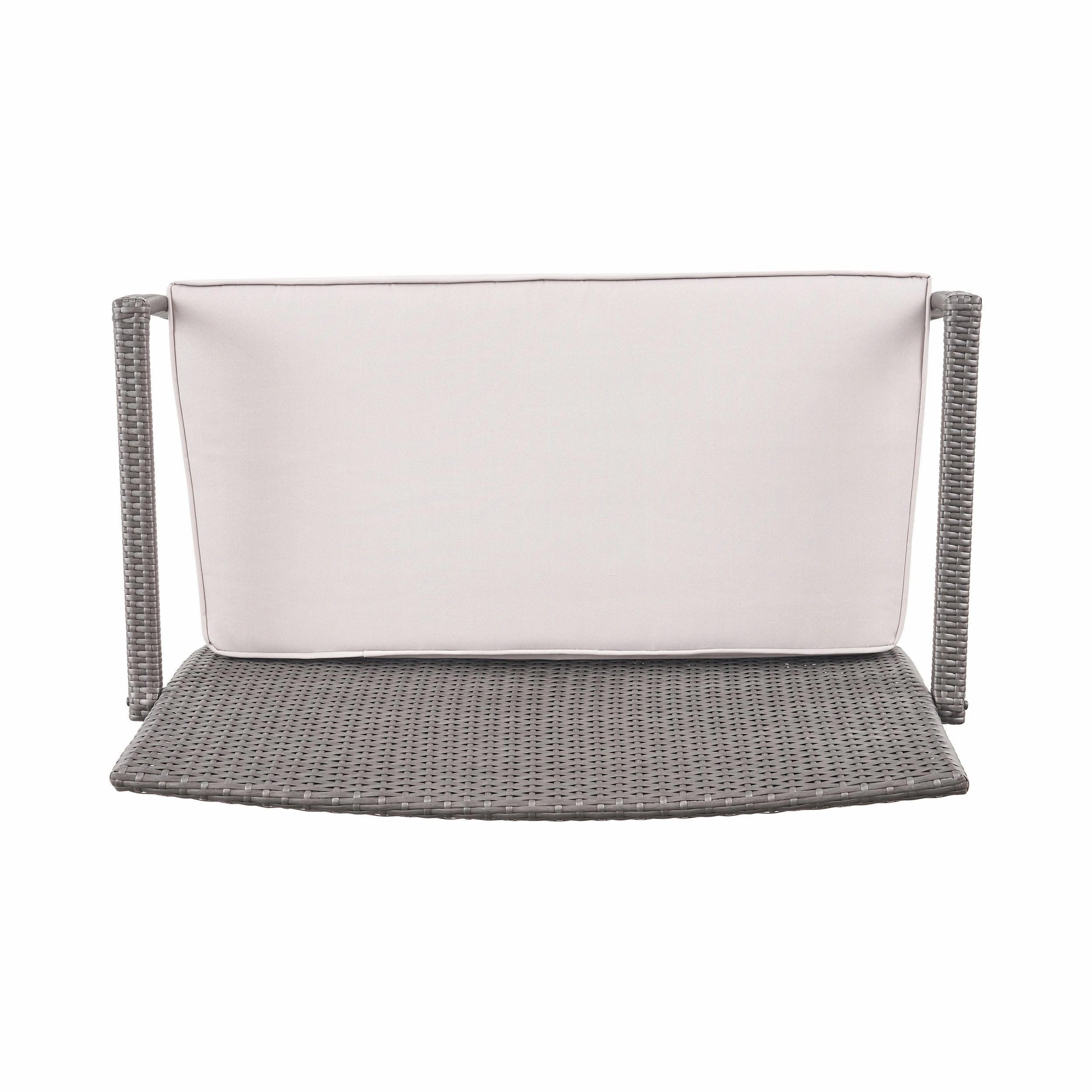 Outdoor 8 Seater Wicker Chat Set with Cushions - NH209903