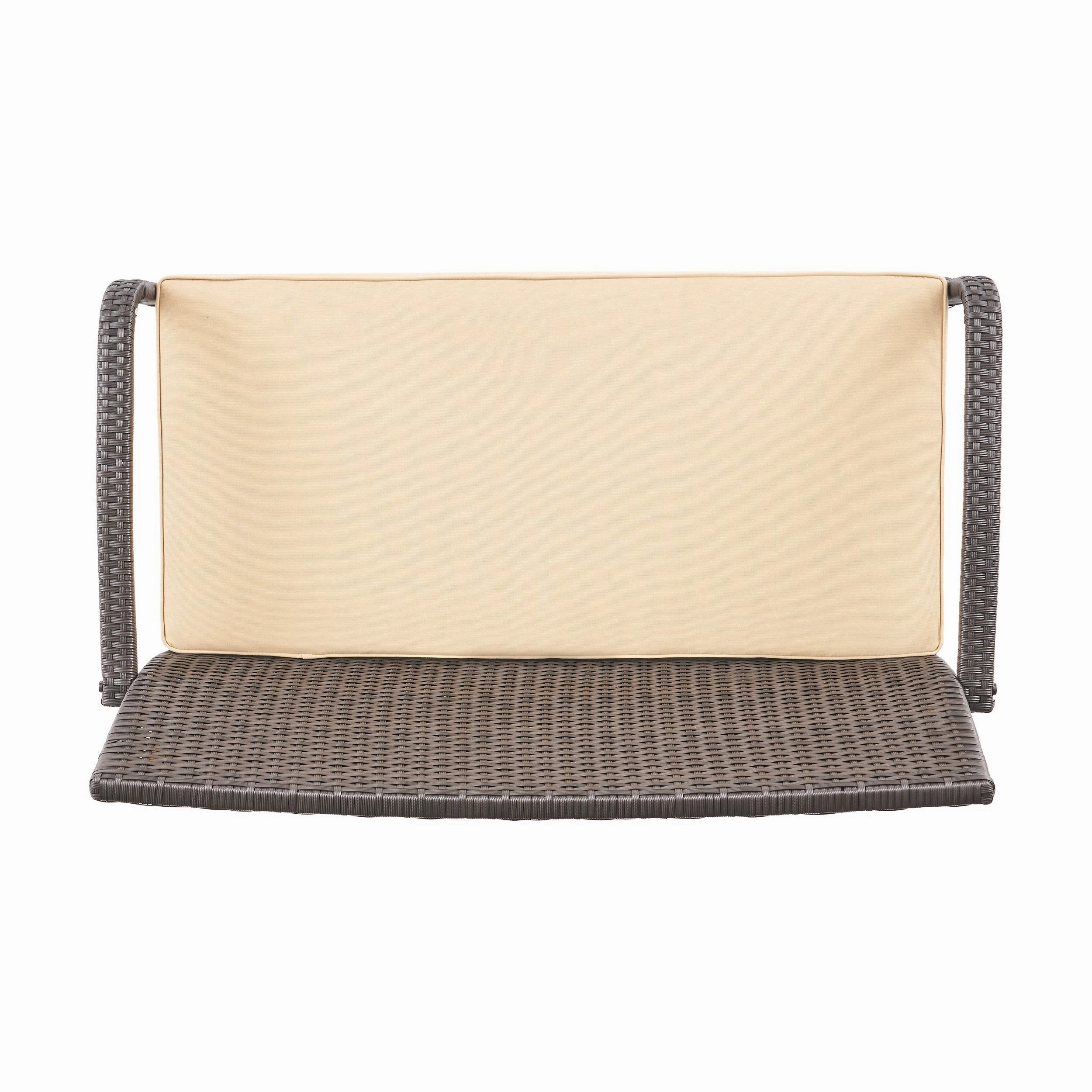 Outdoor 8 Seater Wicker Chat Set with Cushions - NH409903