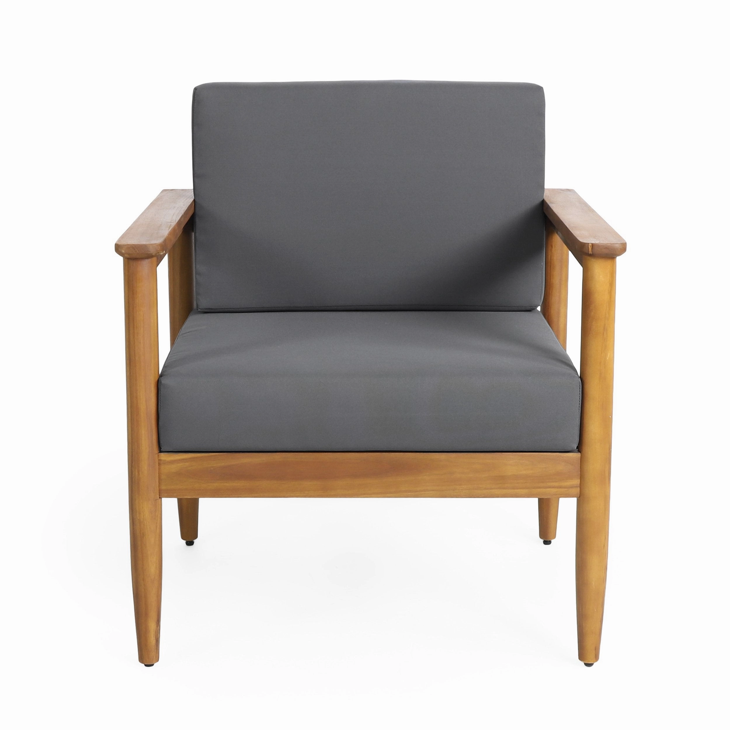 Outdoor Acacia Wood 8 Seater Chat Set - NH326313