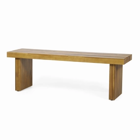 Outdoor Acacia Wood Bench - NH110413 outdoor furniture, garden bench