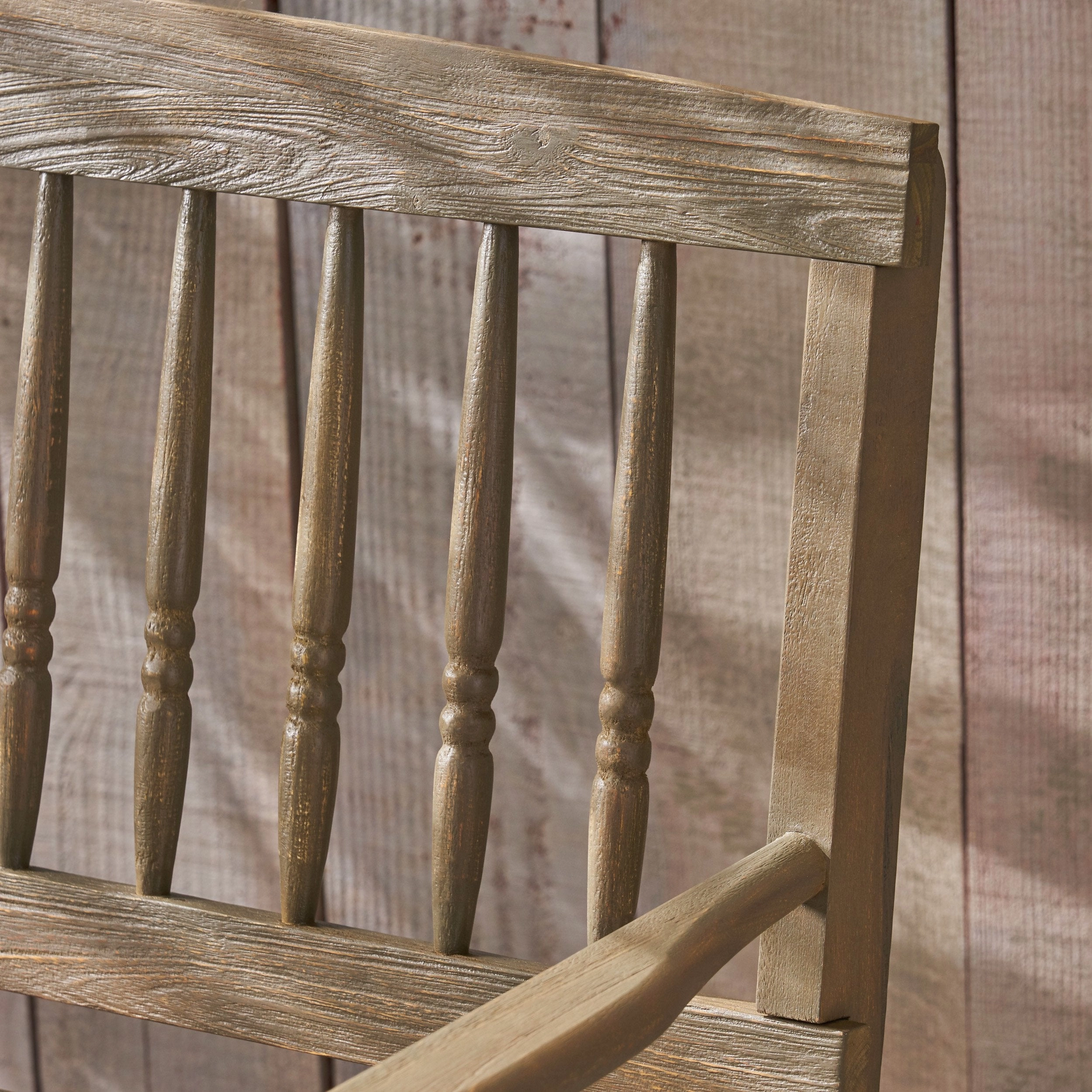 Outdoor Acacia Wood Bench with Shelf - NH533503