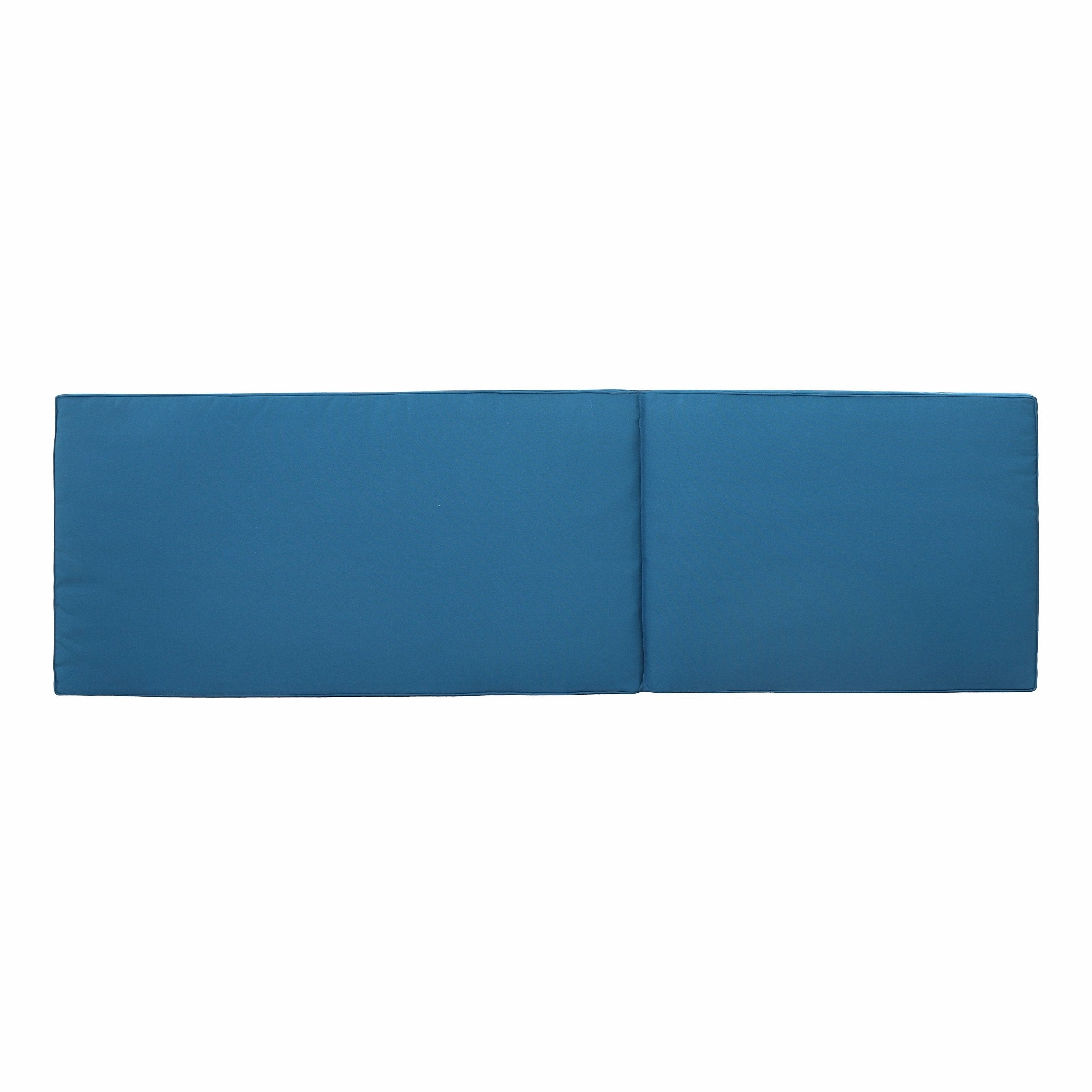 Outdoor Acacia Wood Chaise Lounge with Water Resistant Cushions, Set of 2 - NH148413