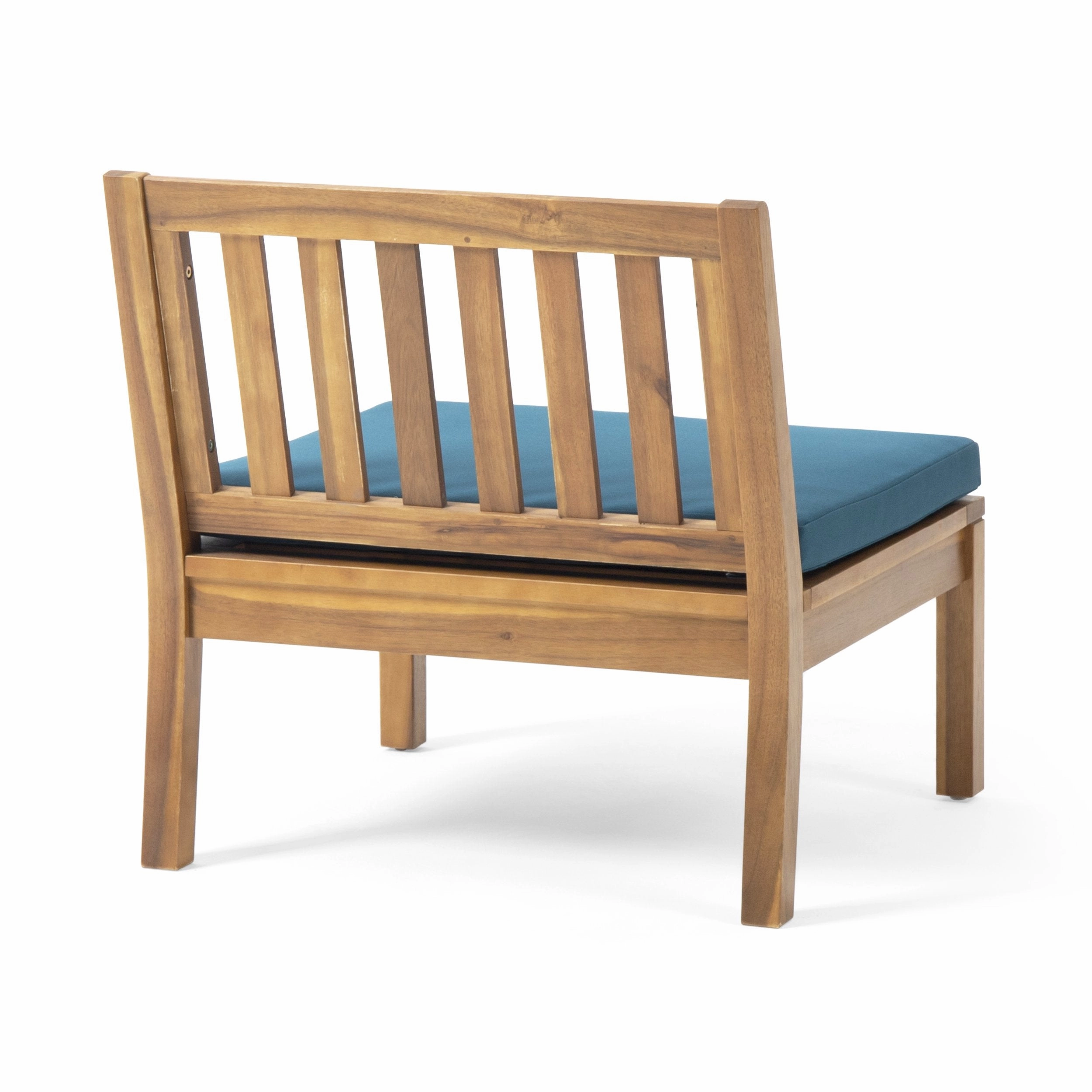 Outdoor Acacia Wood Chat Set with Side Table - NH809013