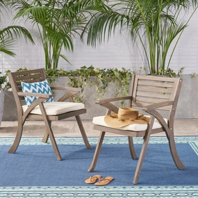 Outdoor Acacia Wood Dining Chair - NH567503 outdoor lounge chair, patio sofa
