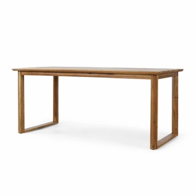 Outdoor Acacia Wood Dining Table - NH116513 outdoor lounge chair, patio sofa