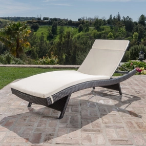 Outdoor Adjustable Chaise Lounge Chair - NH303612 patio umbrella, gazebo