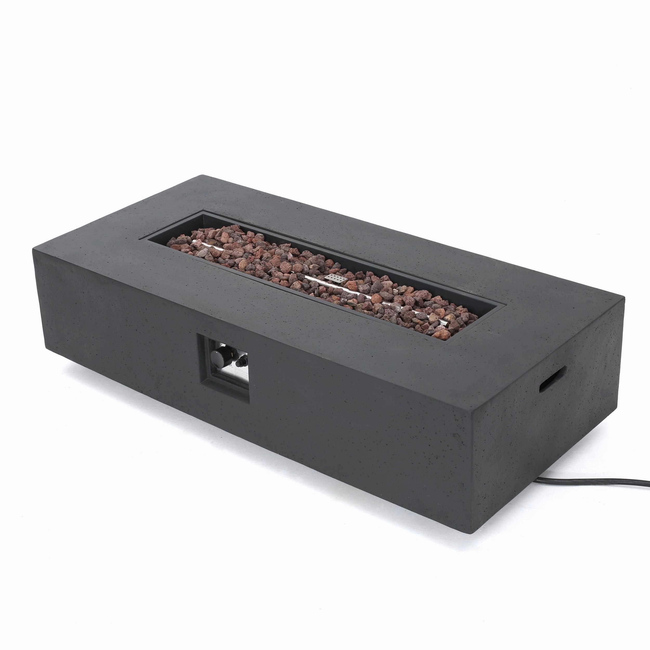 Outdoor Aluminum 4 Seater Chat Set with Fire Pit - NH785313