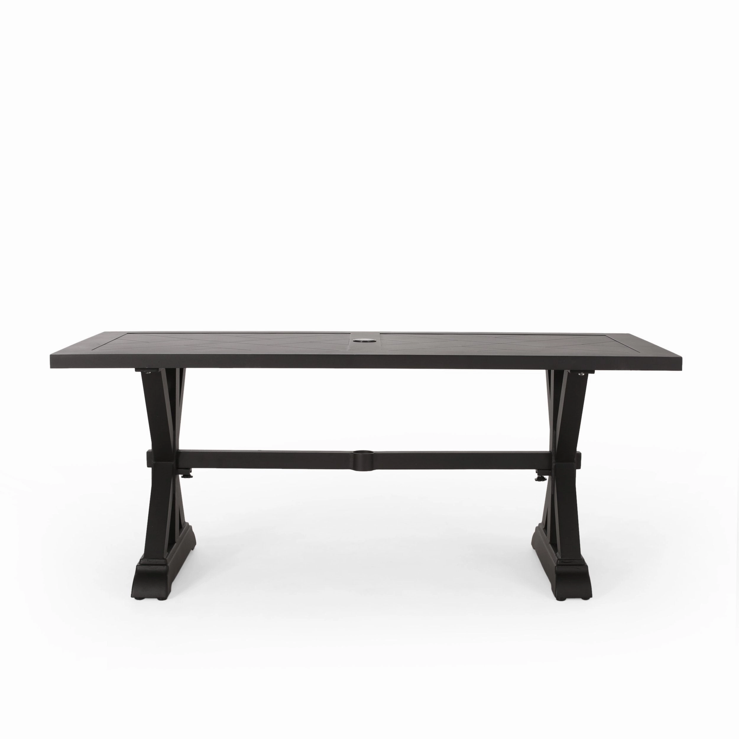 Outdoor Aluminum 7 Piece Dining Set - NH900413