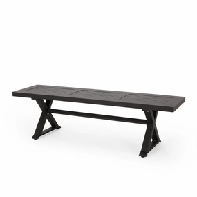 Outdoor Aluminum Bench - NH969313 outdoor lounge chair, patio sofa