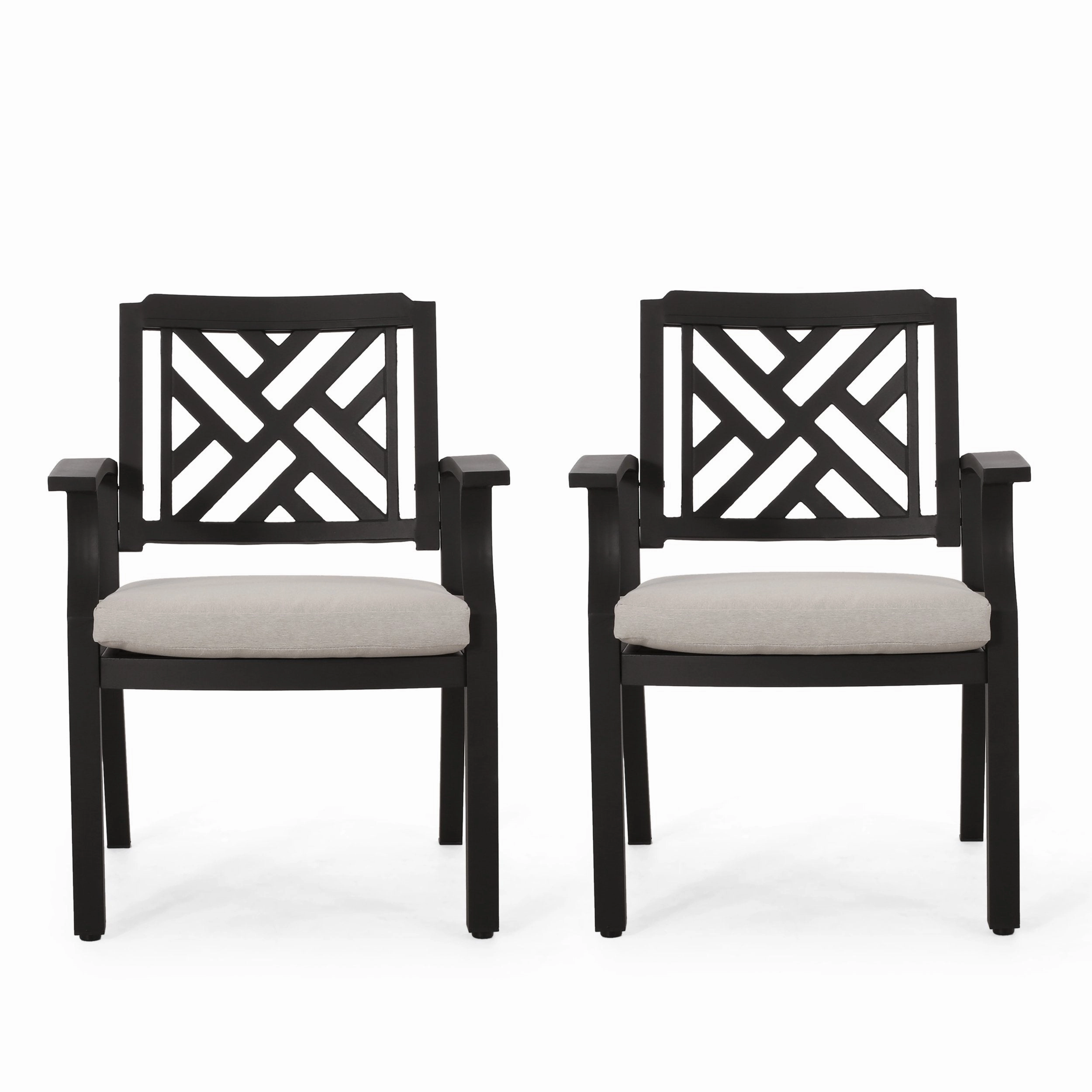 Outdoor Aluminum Dining Chairs, Set of 2 - NH800413 outdoor lounge chair, patio sofa
