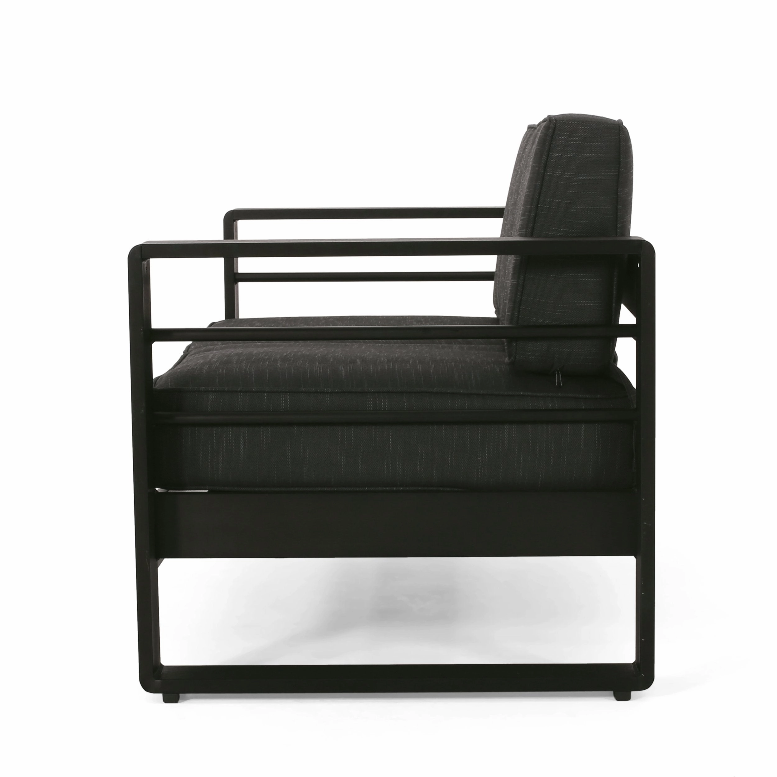 Outdoor Aluminum Loveseat and Coffee Table Set - NH685313