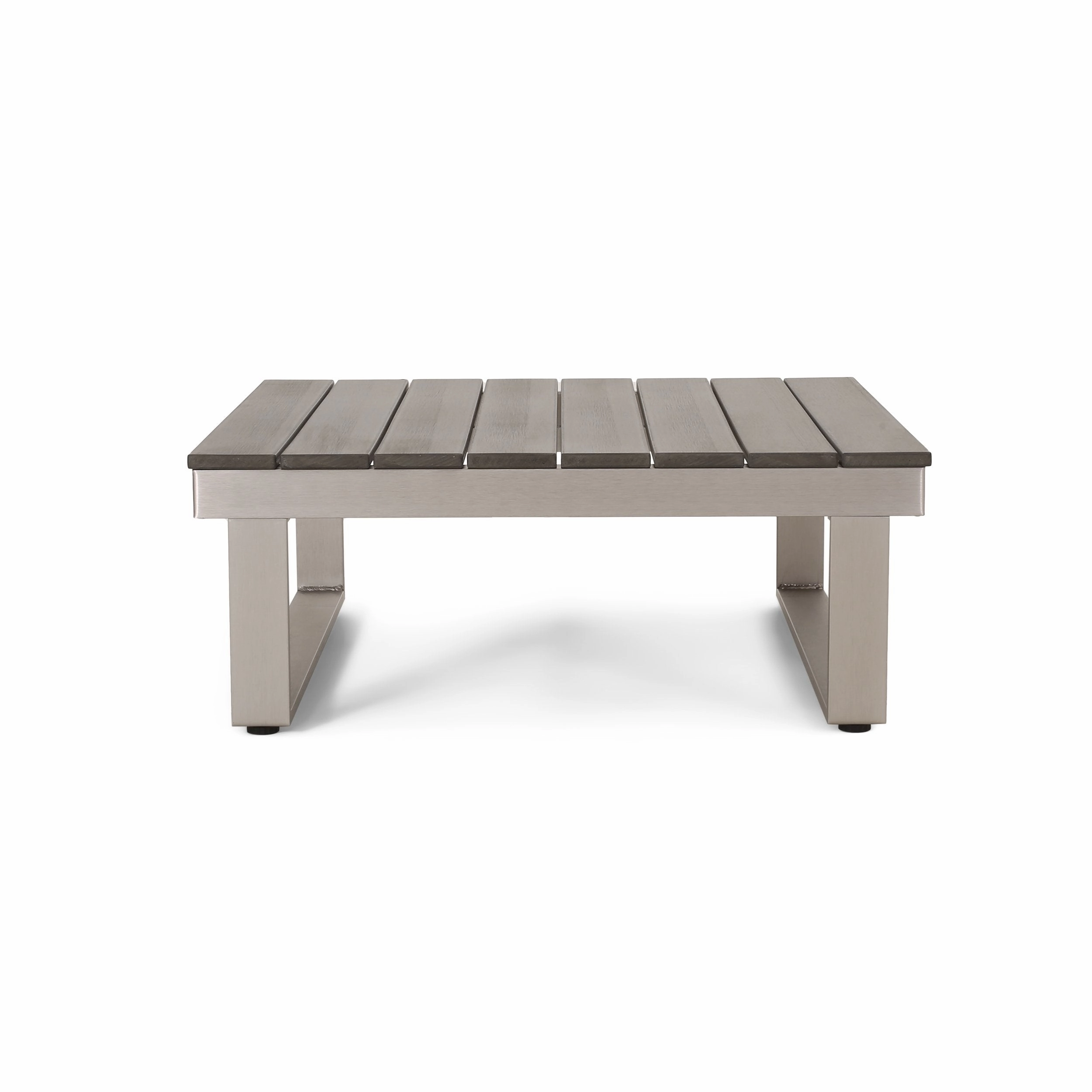 Outdoor Aluminum V-Shaped 5 Seater Sofa Set with Cushions - NH203313