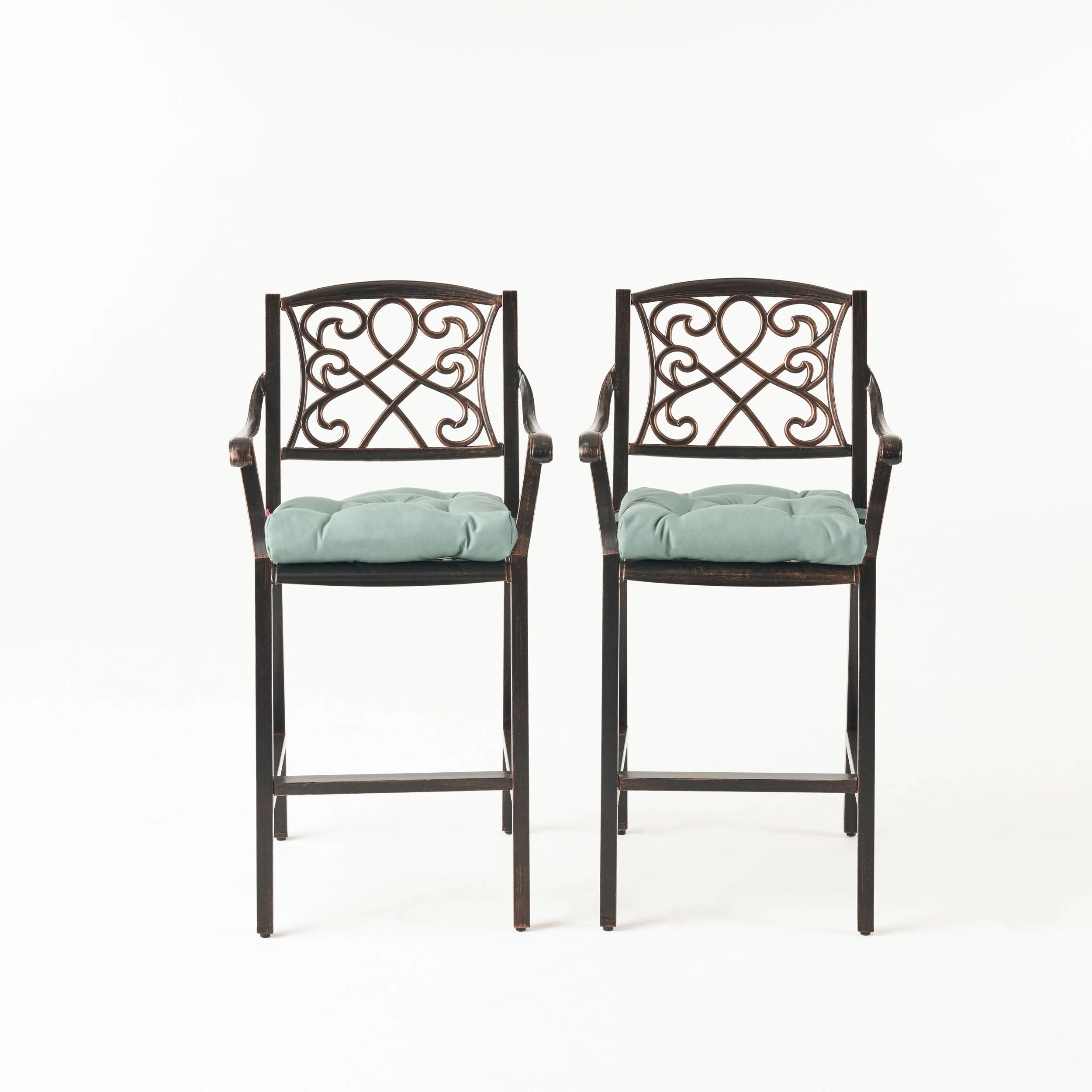 Outdoor Barstool with Cushion (Set of 2) - NH121013