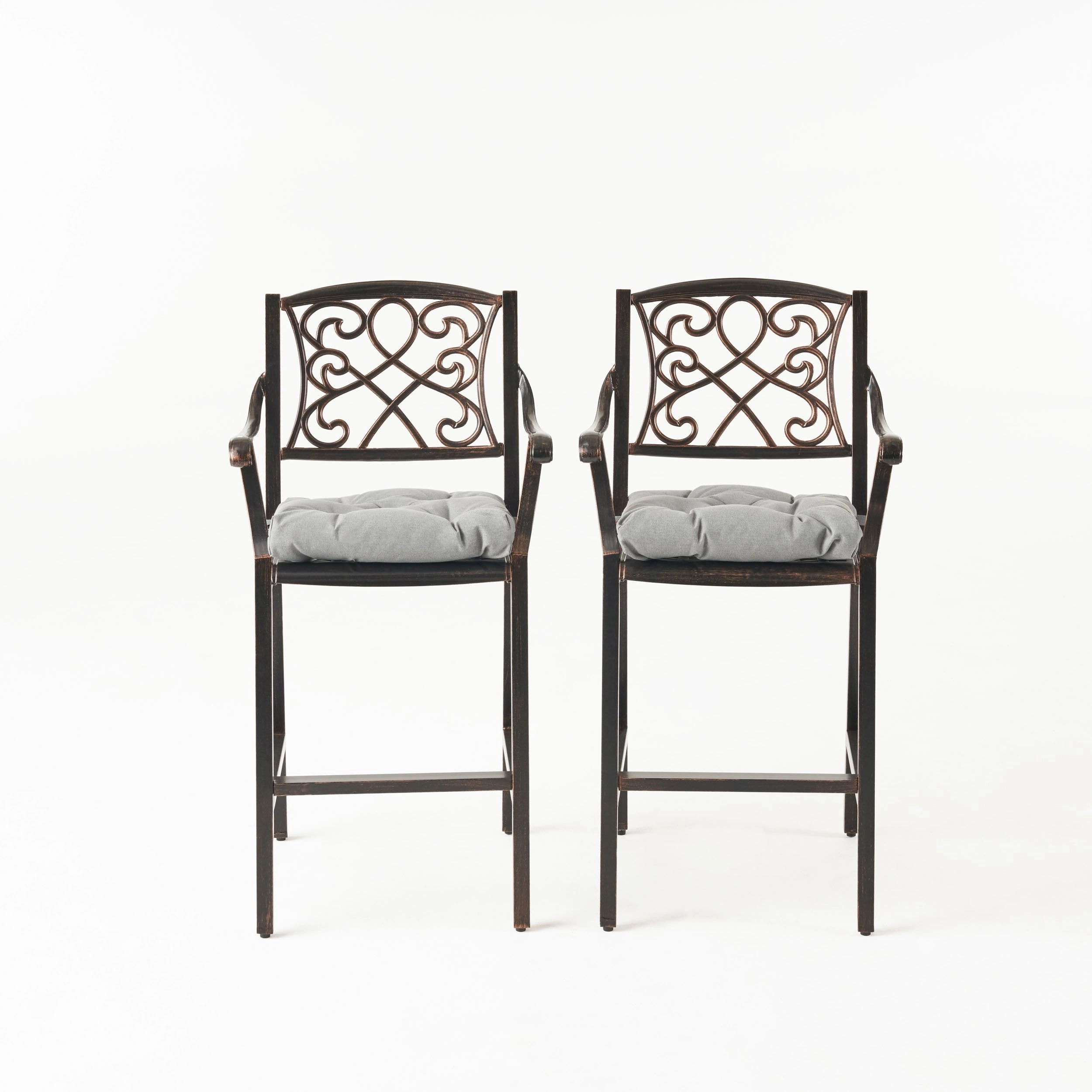 Outdoor Barstool with Cushion (Set of 2) - NH121013