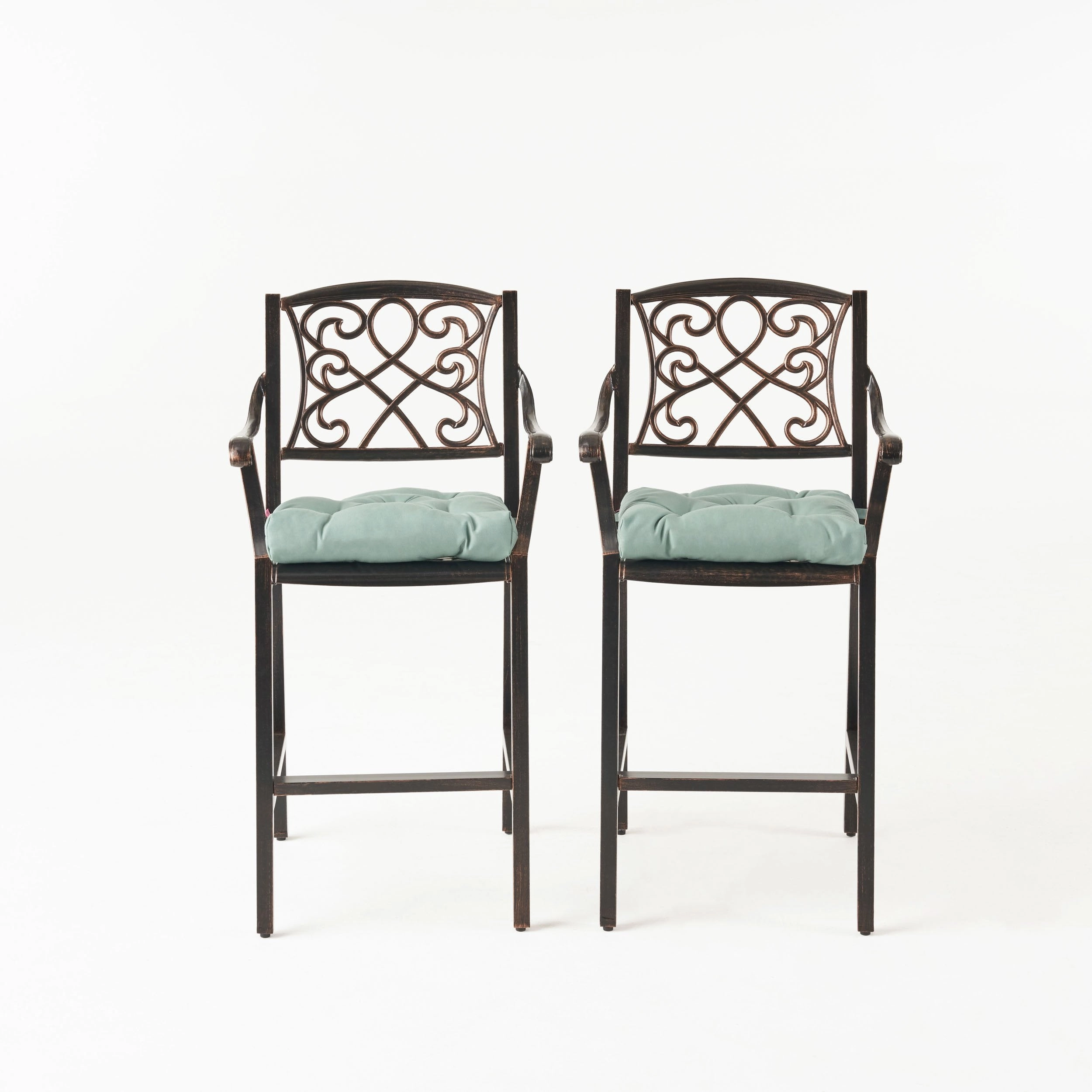 Outdoor Barstool with Cushion (Set of 2) - NH121013