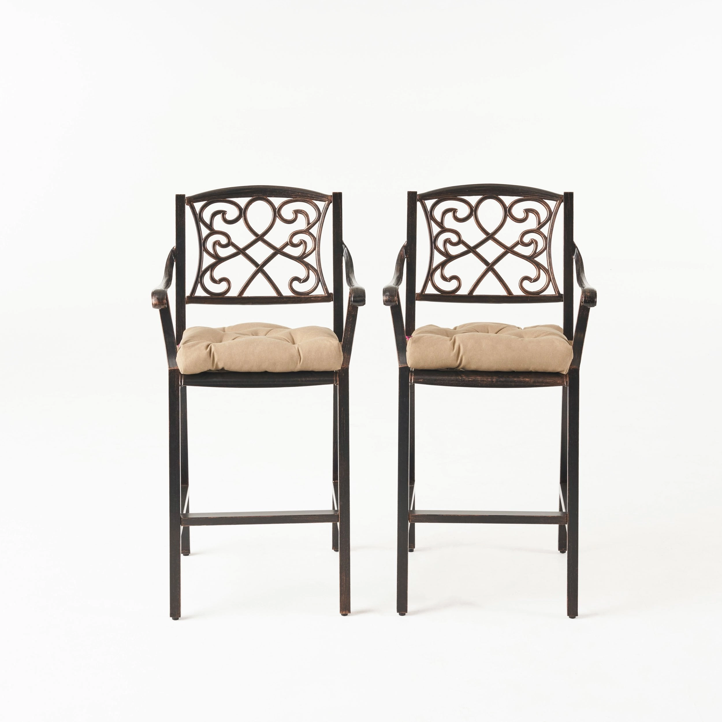 Outdoor Barstool with Cushion (Set of 2) - NH121013