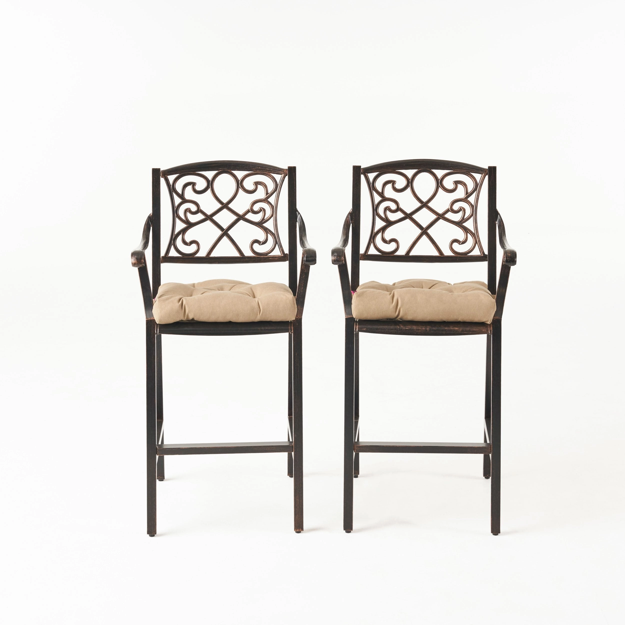 Outdoor Barstool with Cushion (Set of 2) - NH121013