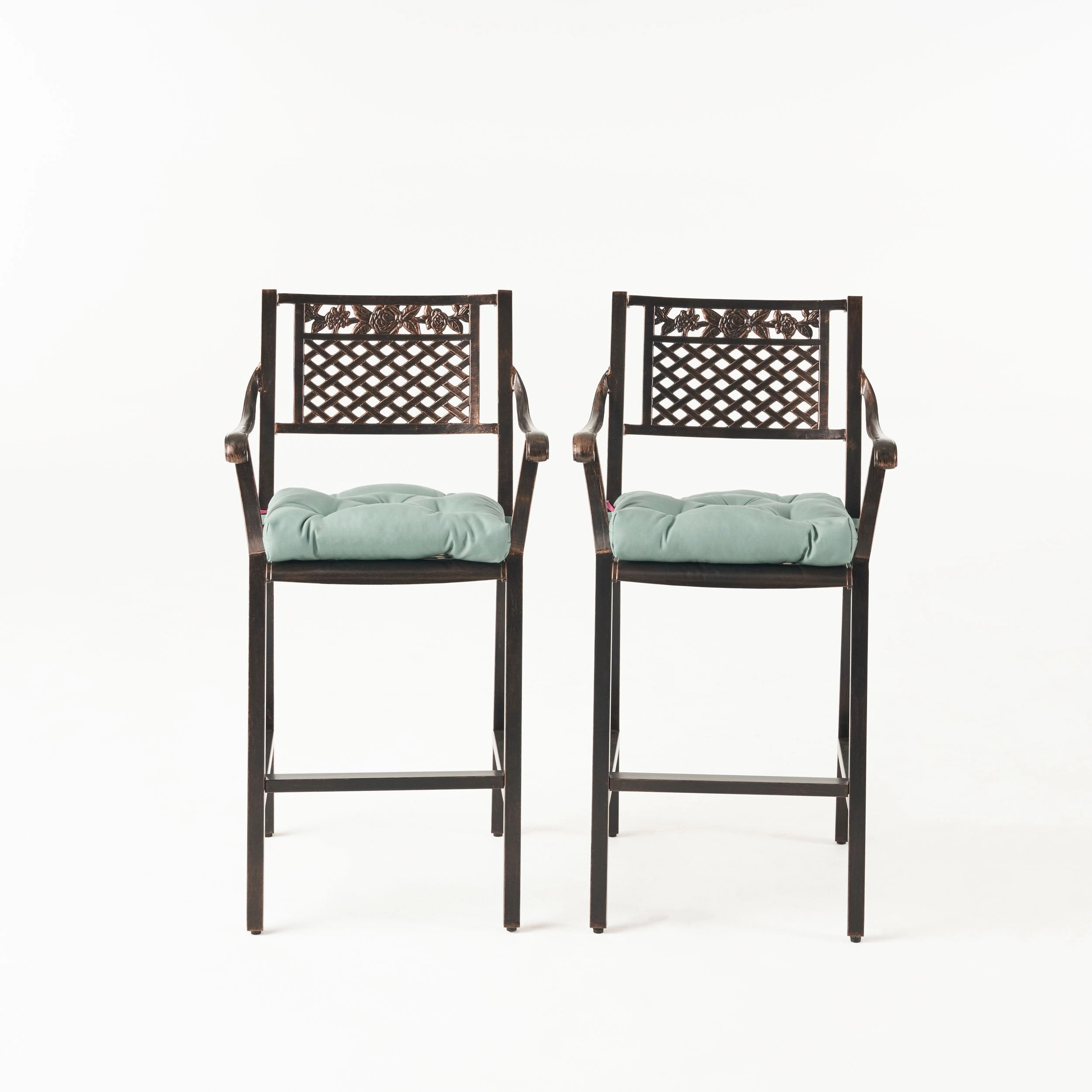 Outdoor Barstool with Cushion (Set of 2) - NH131013
