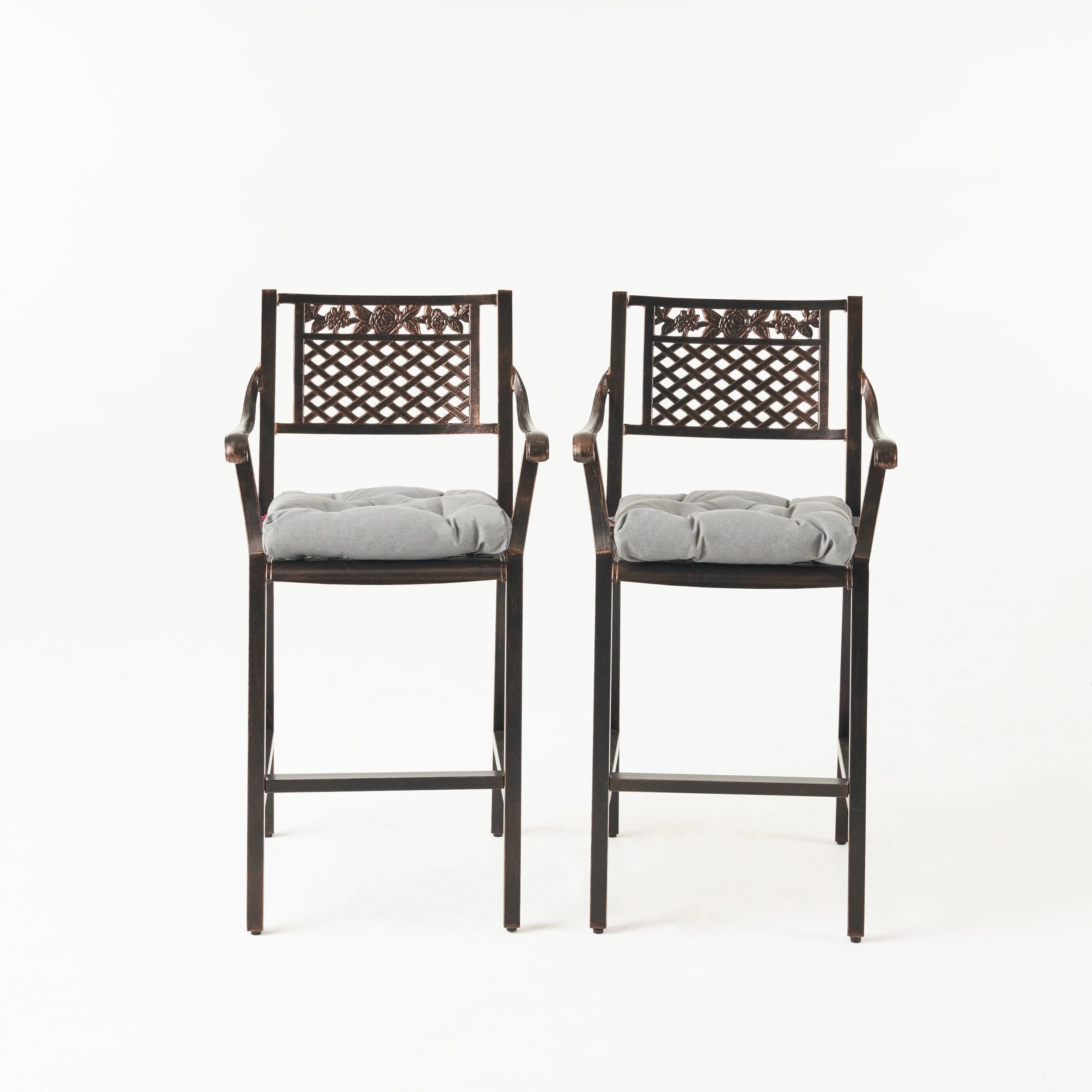 Outdoor Barstool with Cushion (Set of 2) - NH131013