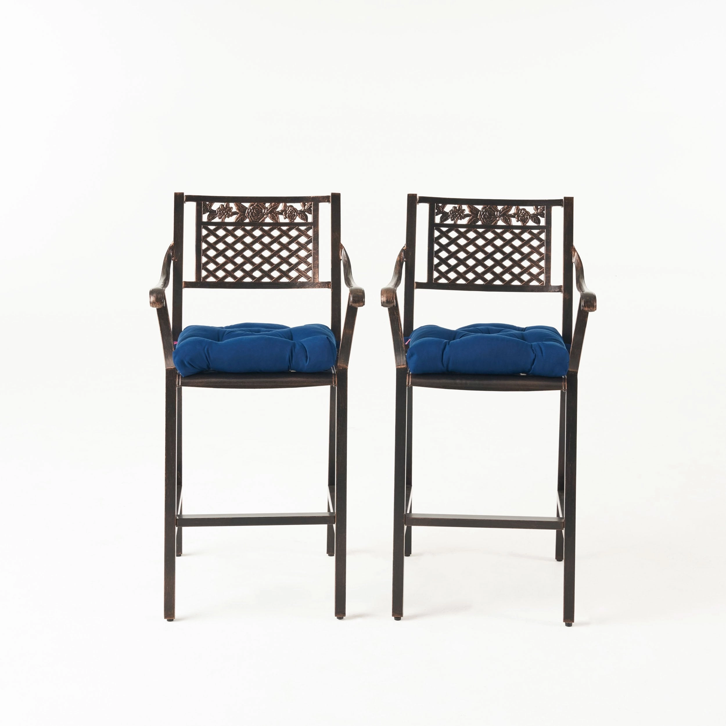 Outdoor Barstool with Cushion (Set of 2) - NH131013