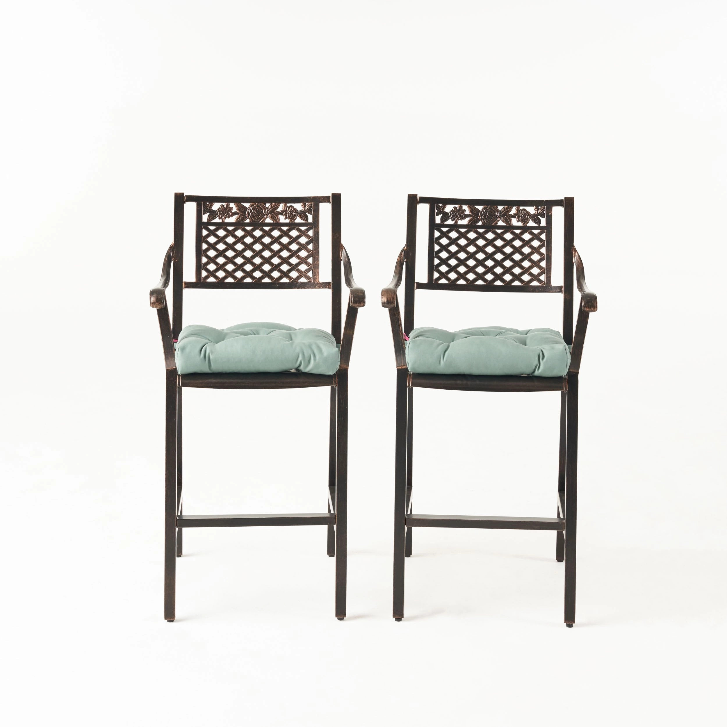 Outdoor Barstool with Cushion (Set of 2) - NH131013