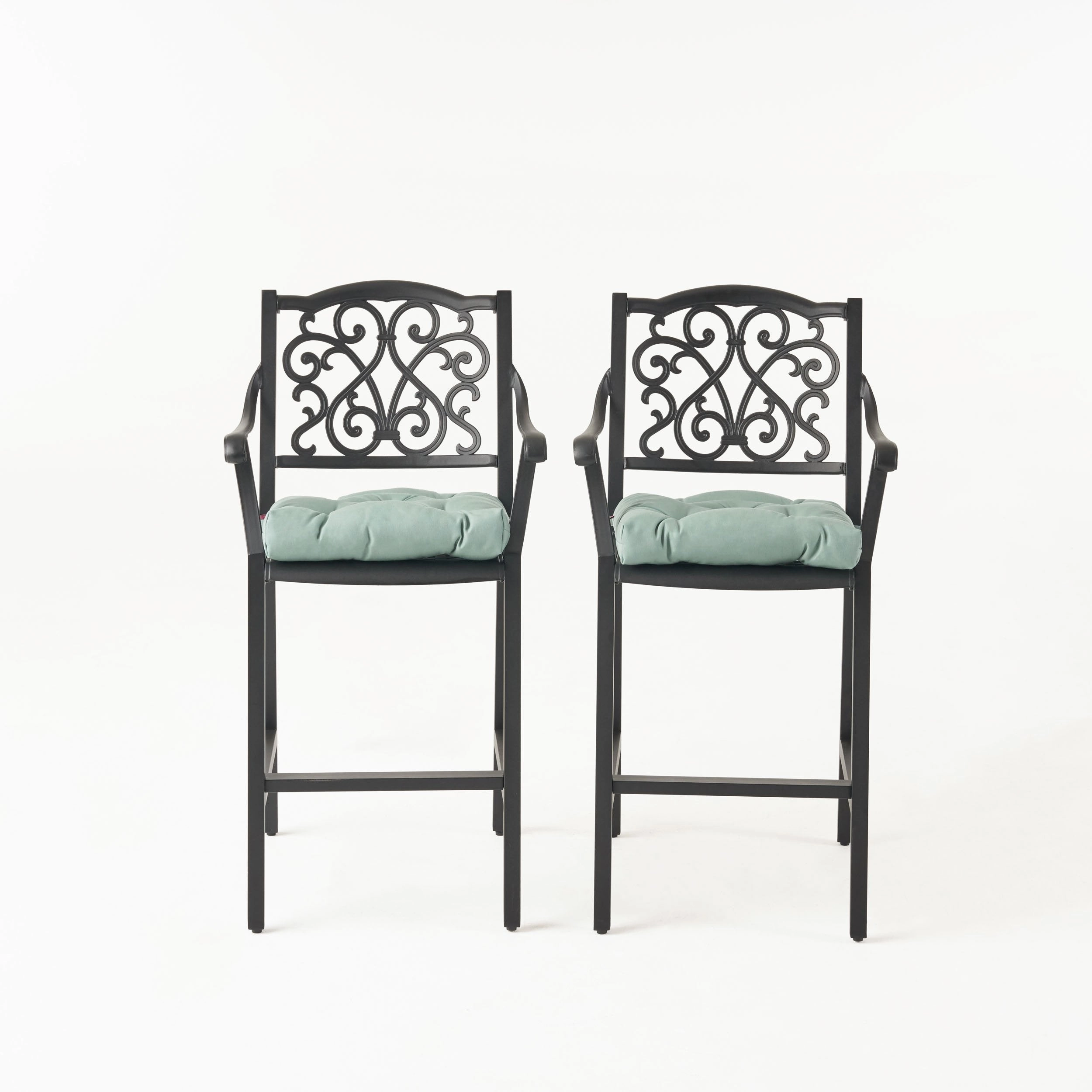 Outdoor Barstool with Cushion (Set of 2) - NH141013