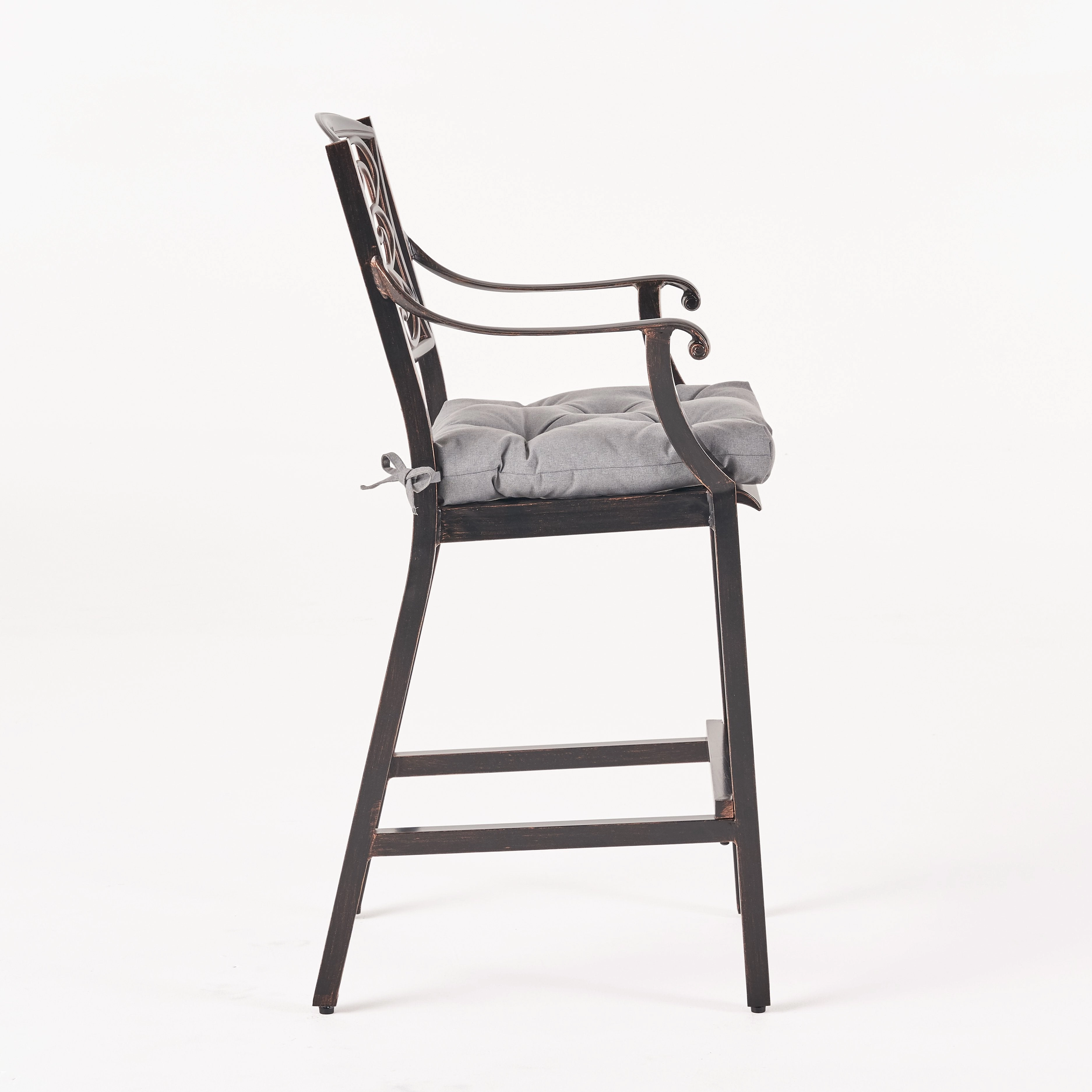 Outdoor Barstool with Cushion (Set of 2) - NH561013