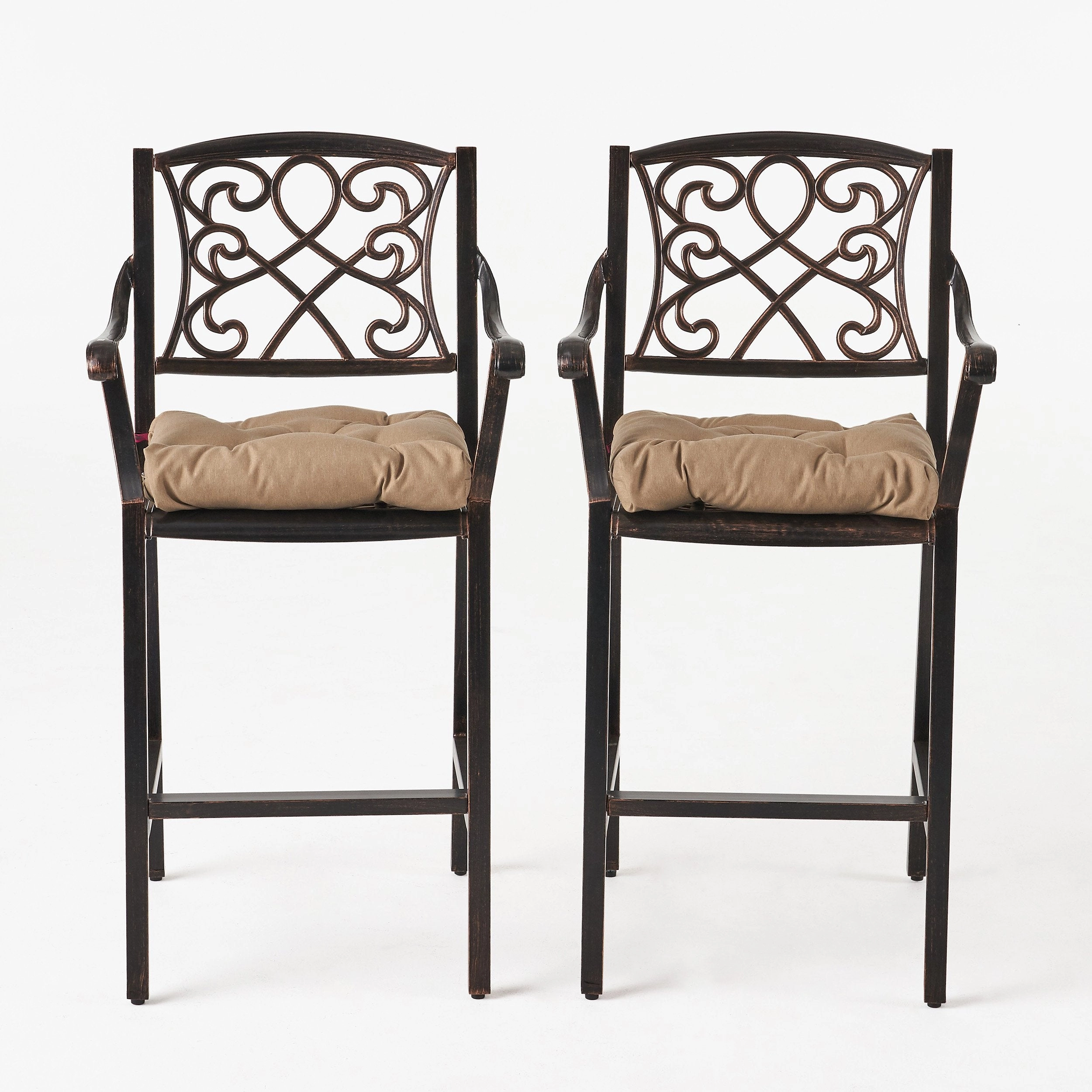 Outdoor Barstool with Cushion (Set of 2) - NH561013