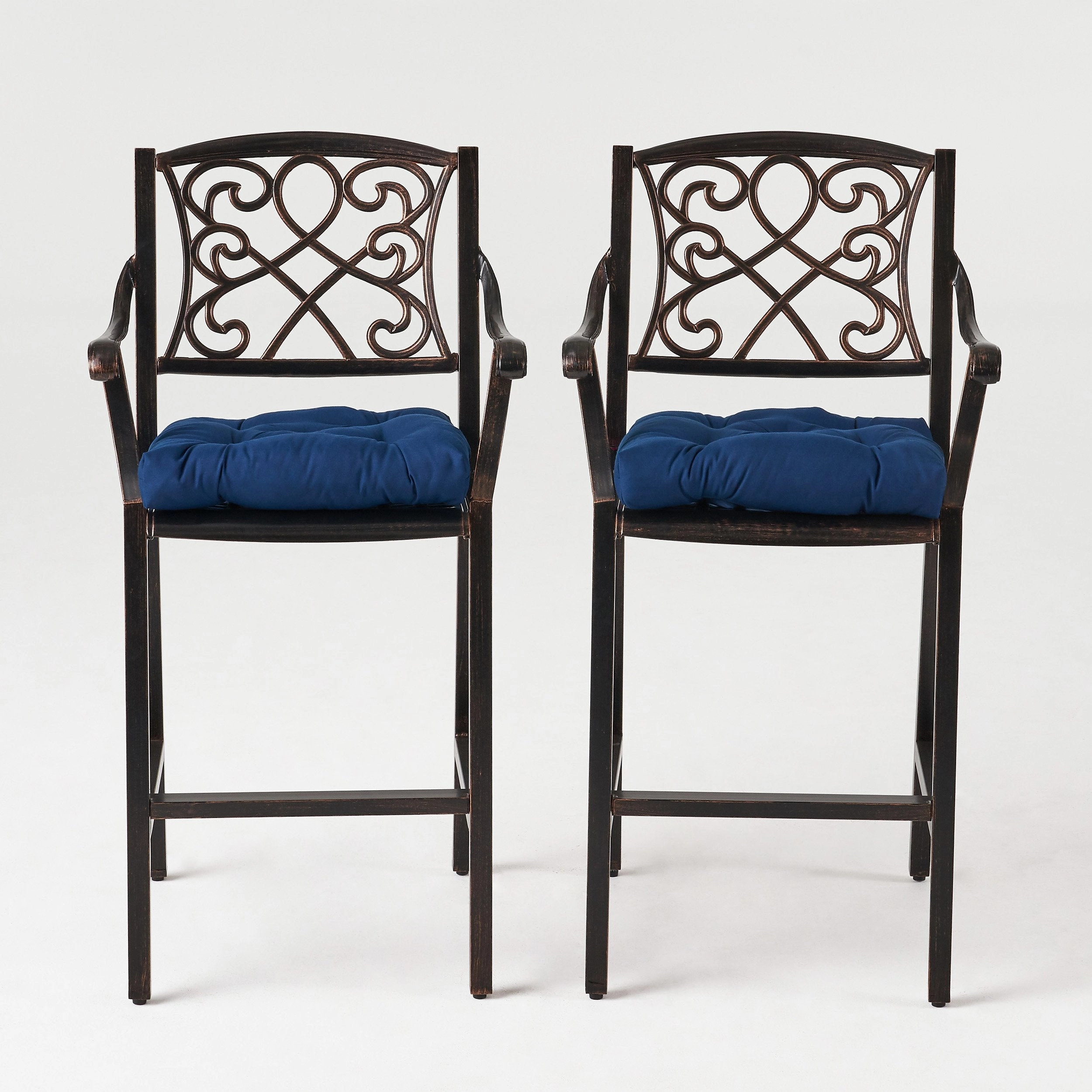 Outdoor Barstool with Cushion (Set of 2) - NH561013