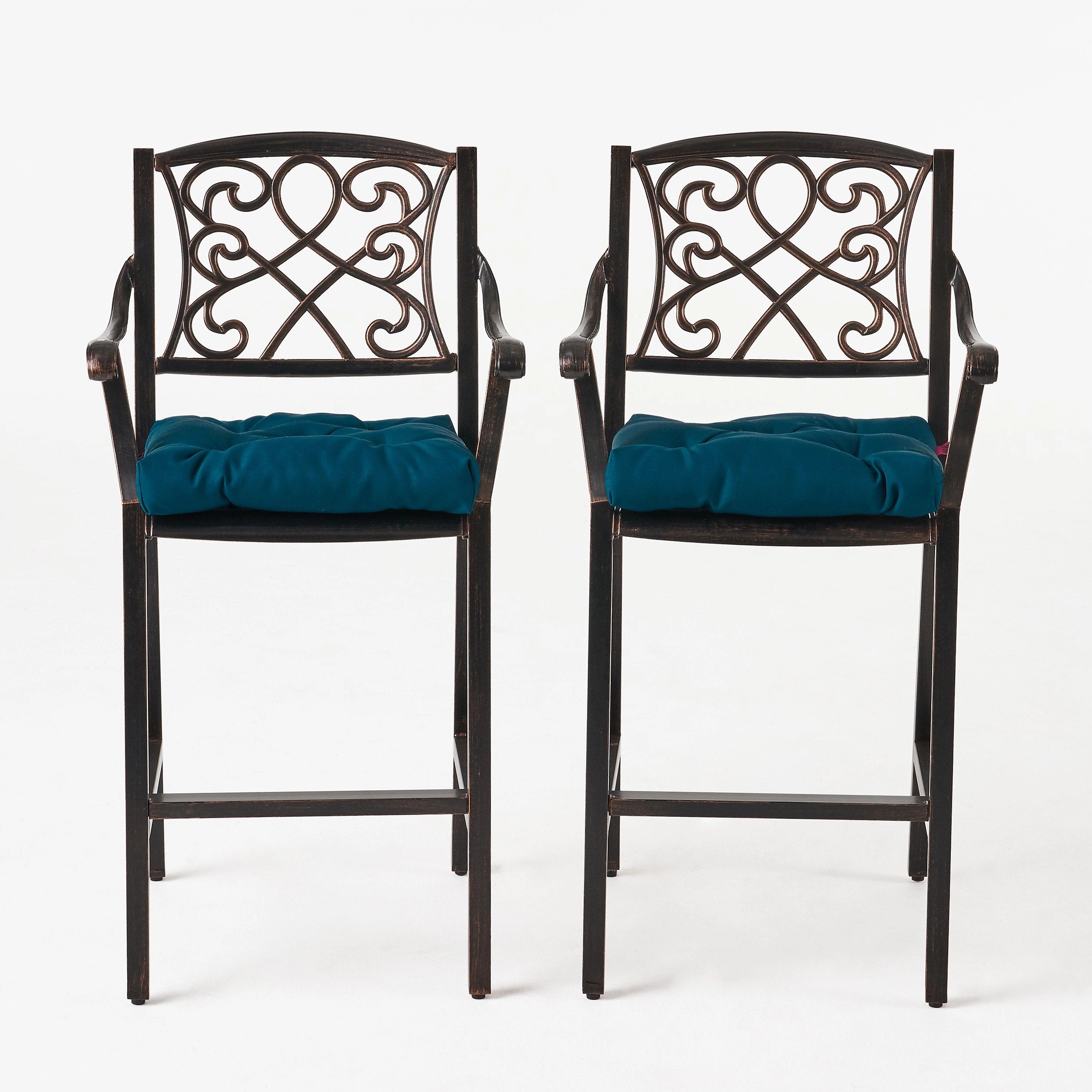 Outdoor Barstool with Cushion (Set of 2) - NH561013