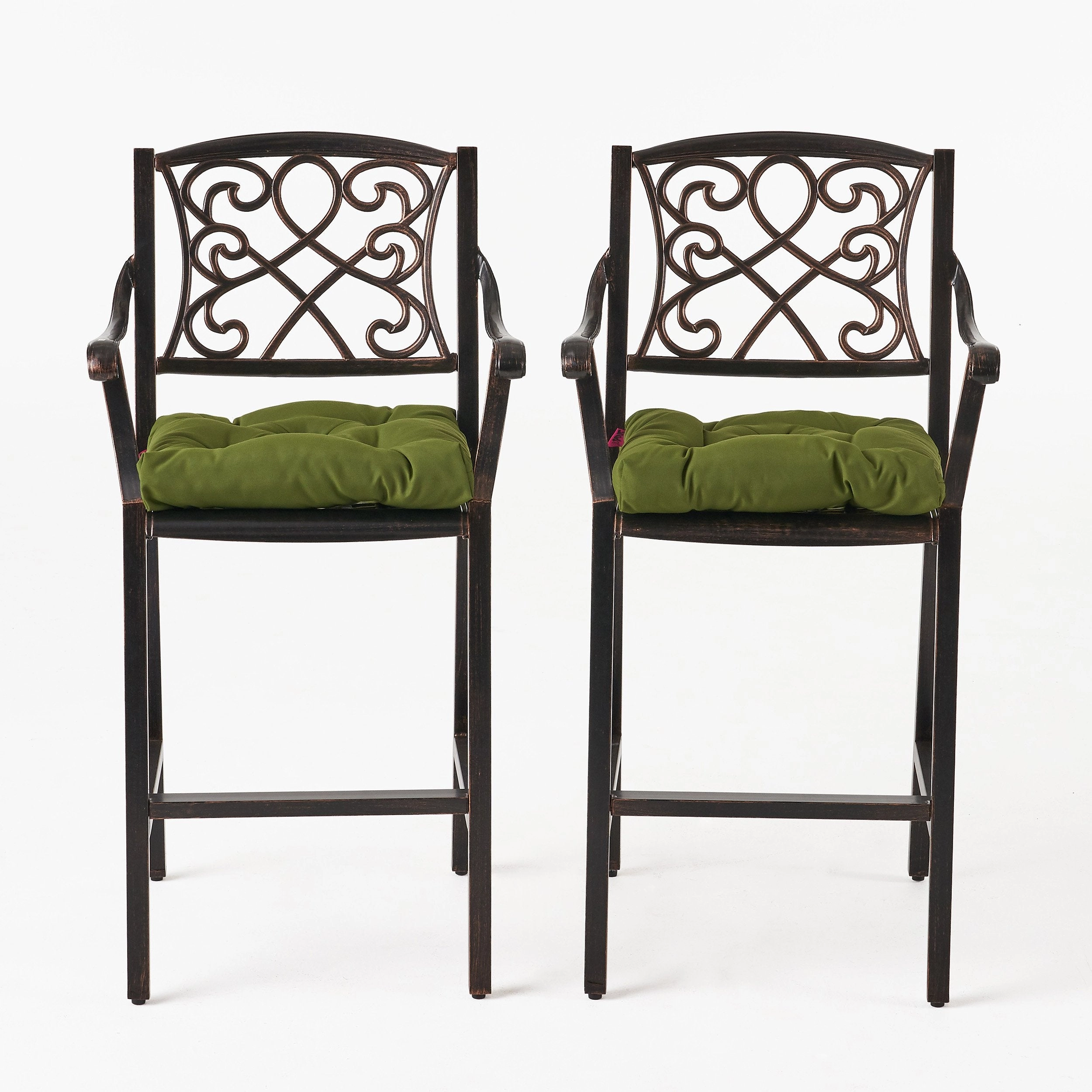 Outdoor Barstool with Cushion (Set of 2) - NH561013