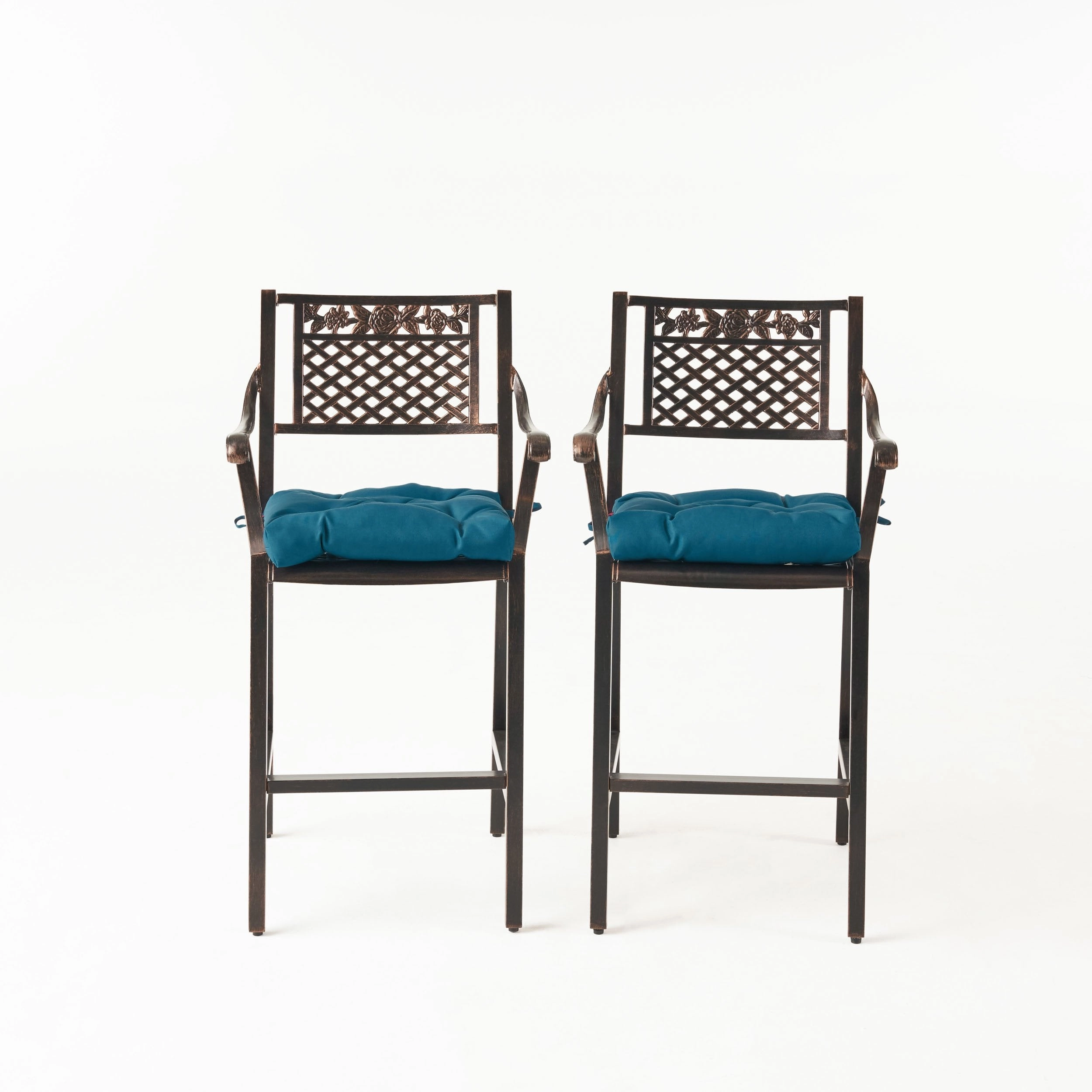 Outdoor Barstool with Cushion (Set of 2) - NH571013