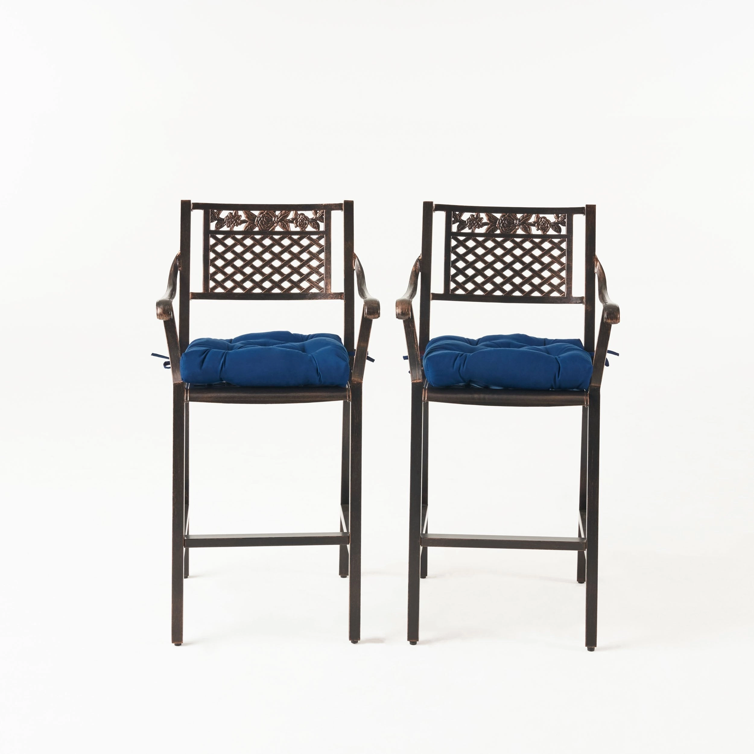 Outdoor Barstool with Cushion (Set of 2) - NH571013