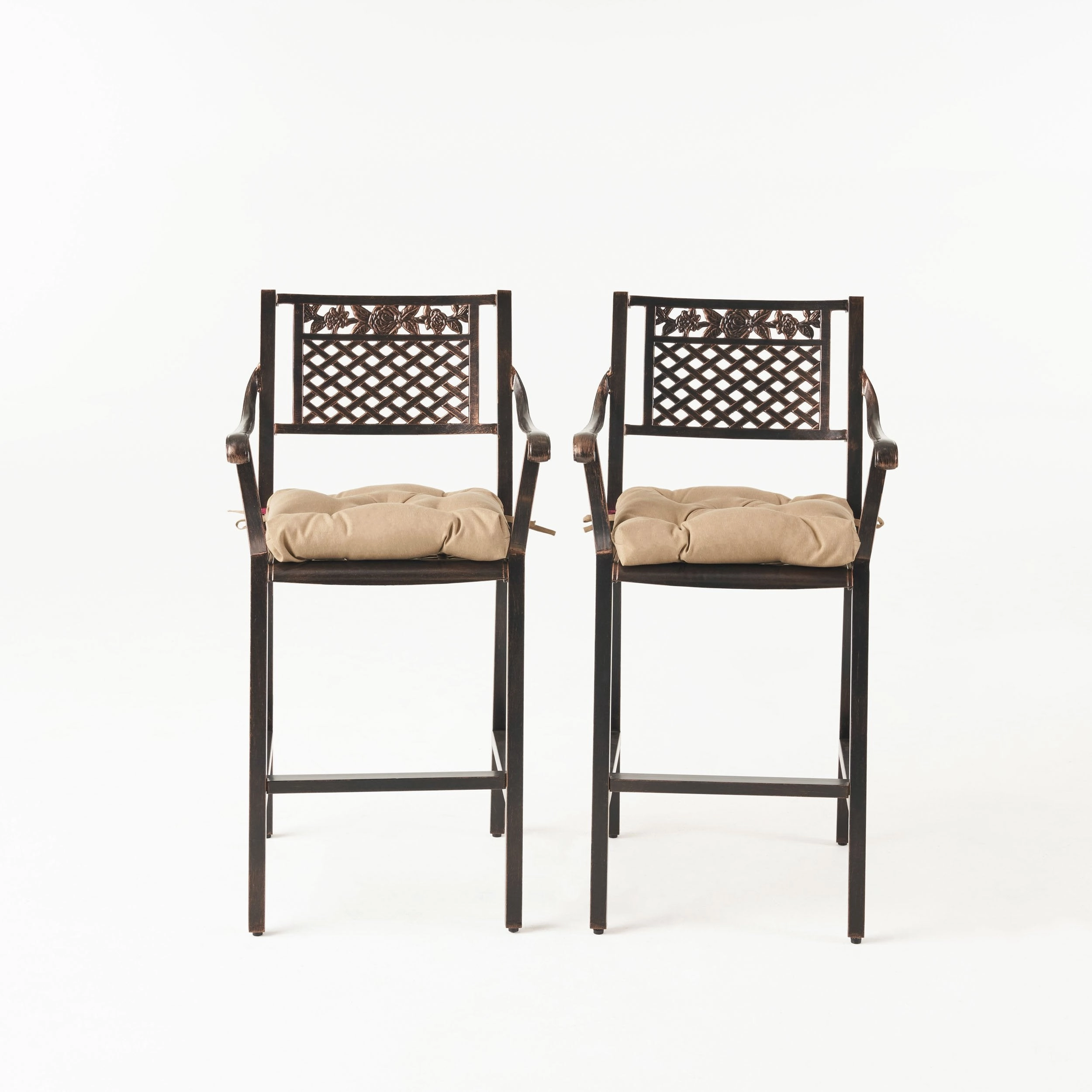 Outdoor Barstool with Cushion (Set of 2) - NH571013