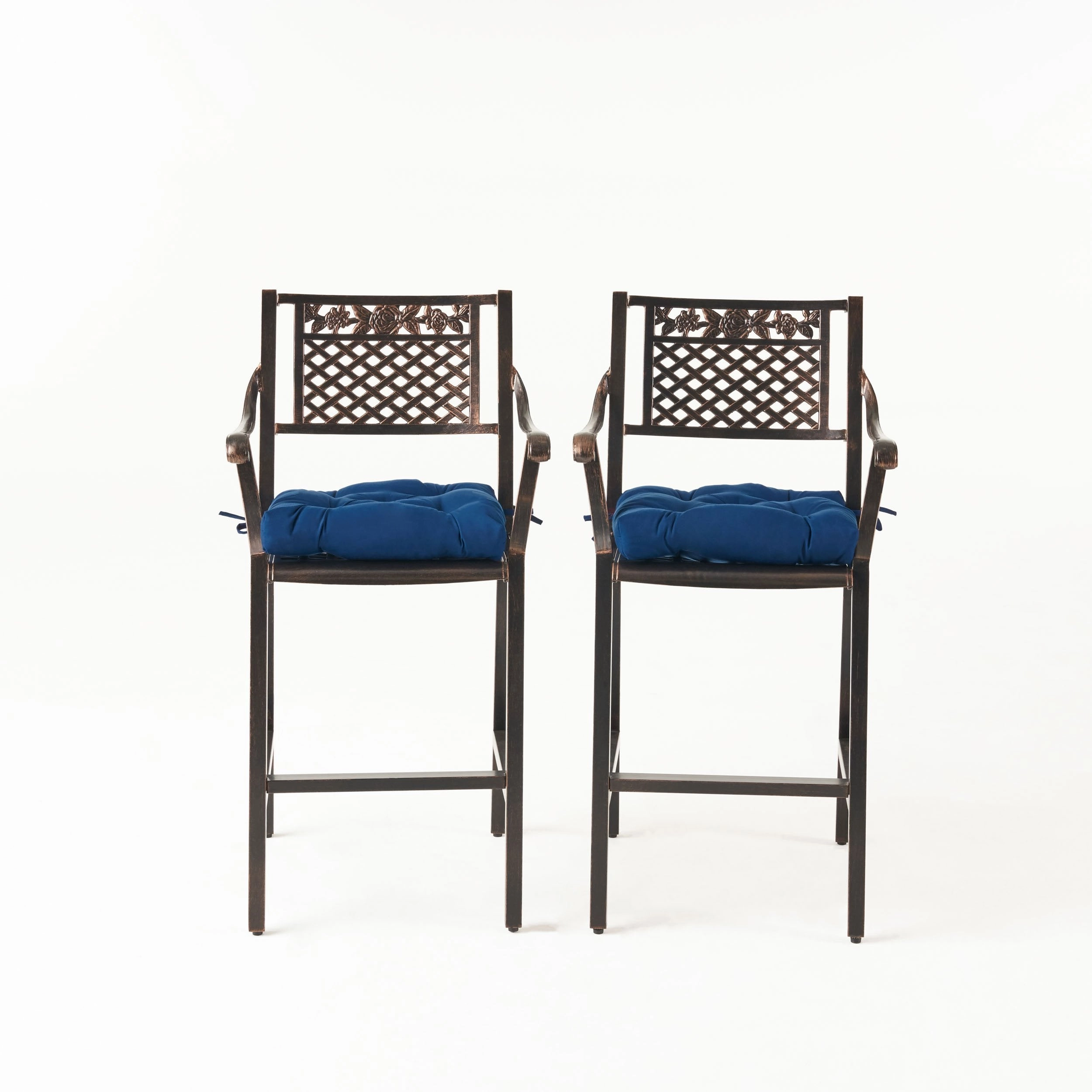 Outdoor Barstool with Cushion (Set of 2) - NH571013