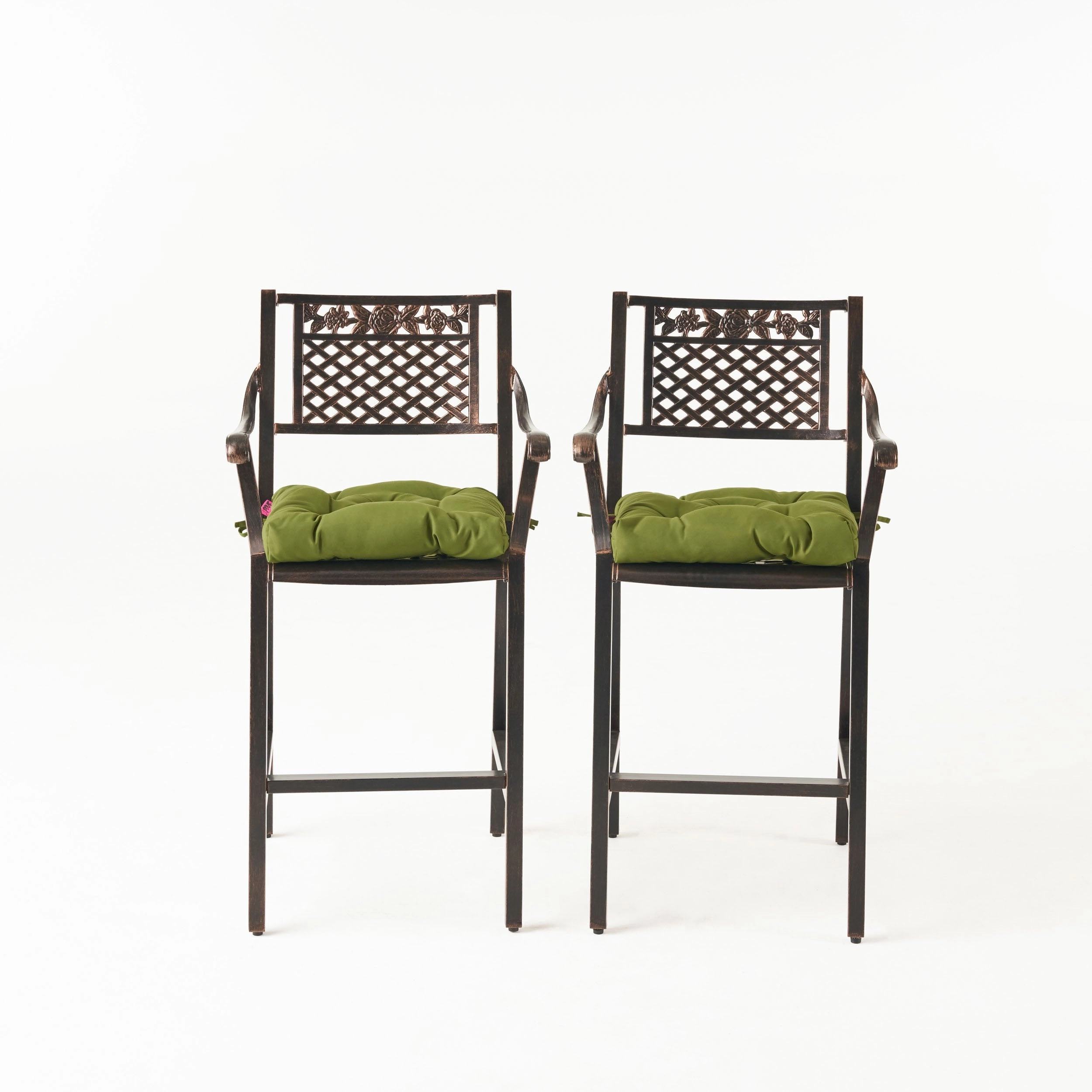 Outdoor Barstool with Cushion (Set of 2) - NH571013