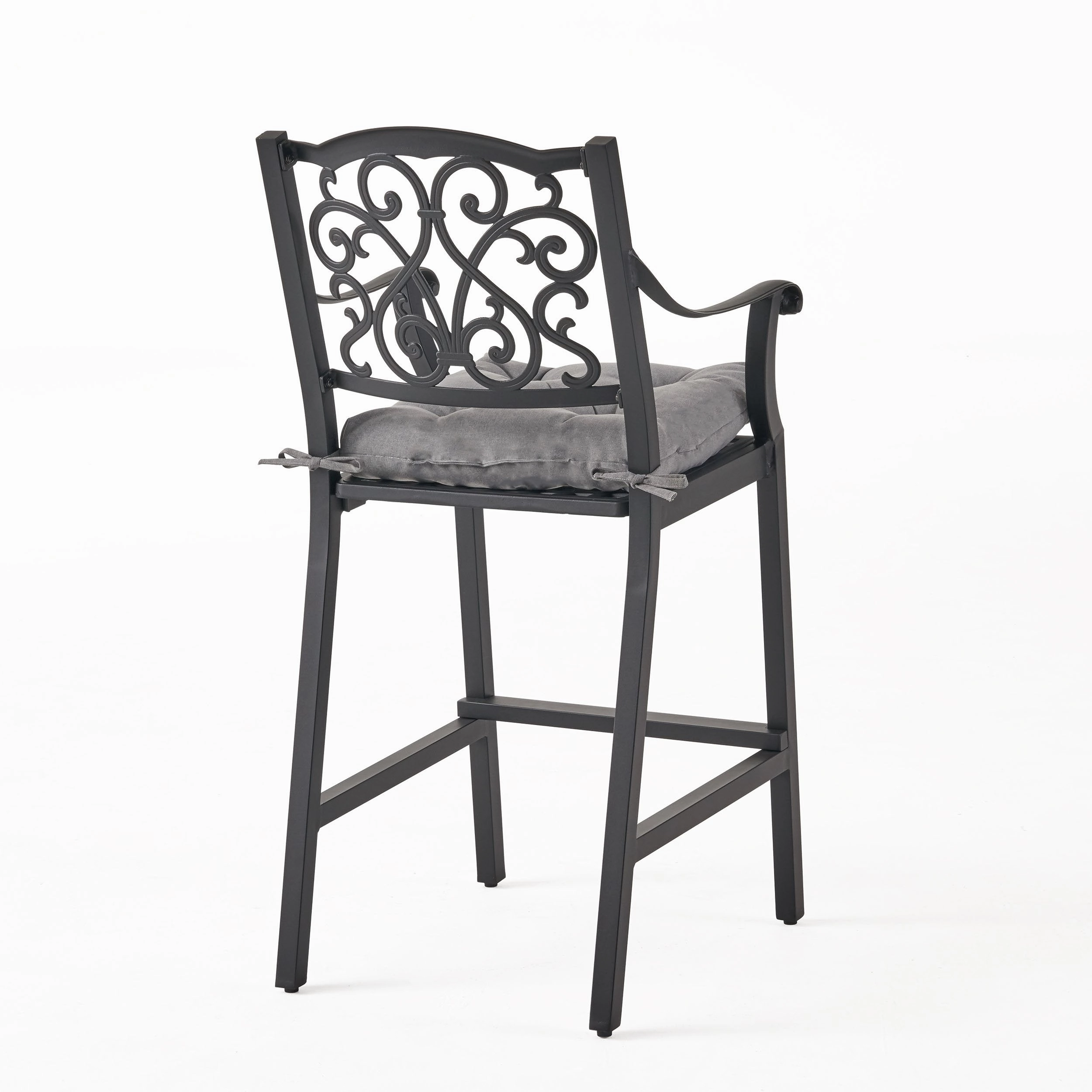 Outdoor Barstool with Cushion (Set of 2) - NH581013