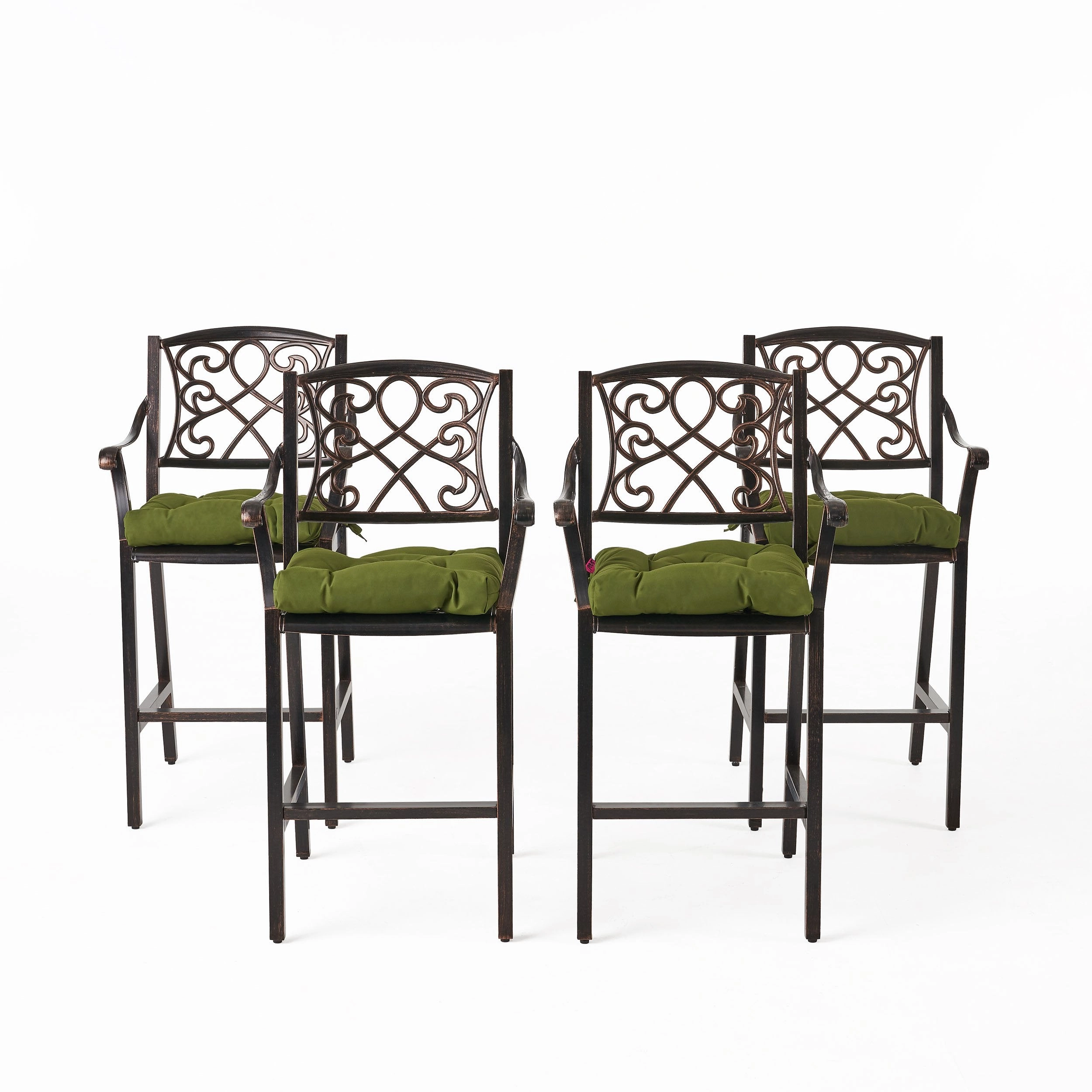 Outdoor Barstool with Cushion (Set of 4) - NH071013
