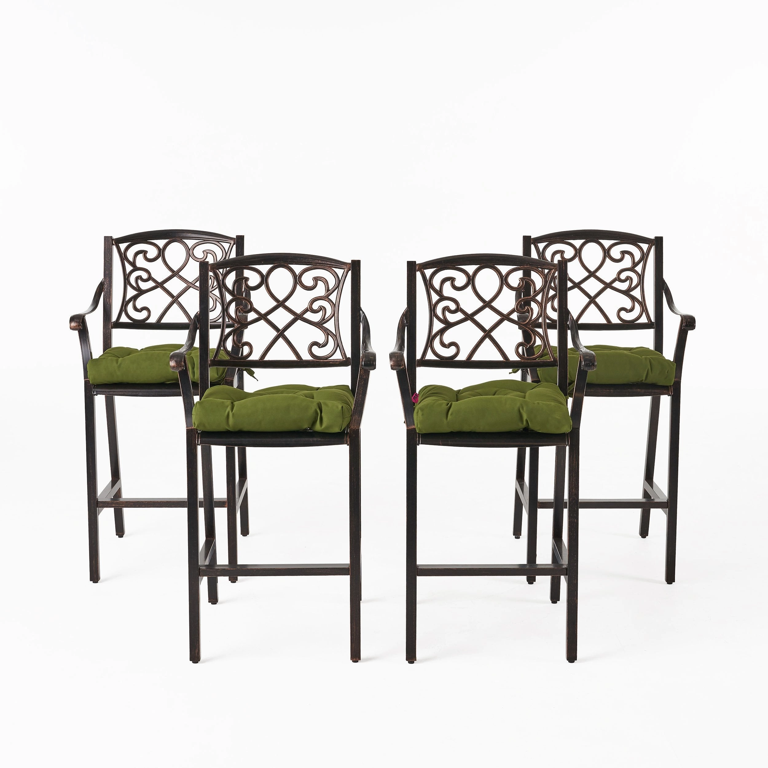 Outdoor Barstool with Cushion (Set of 4) - NH071013