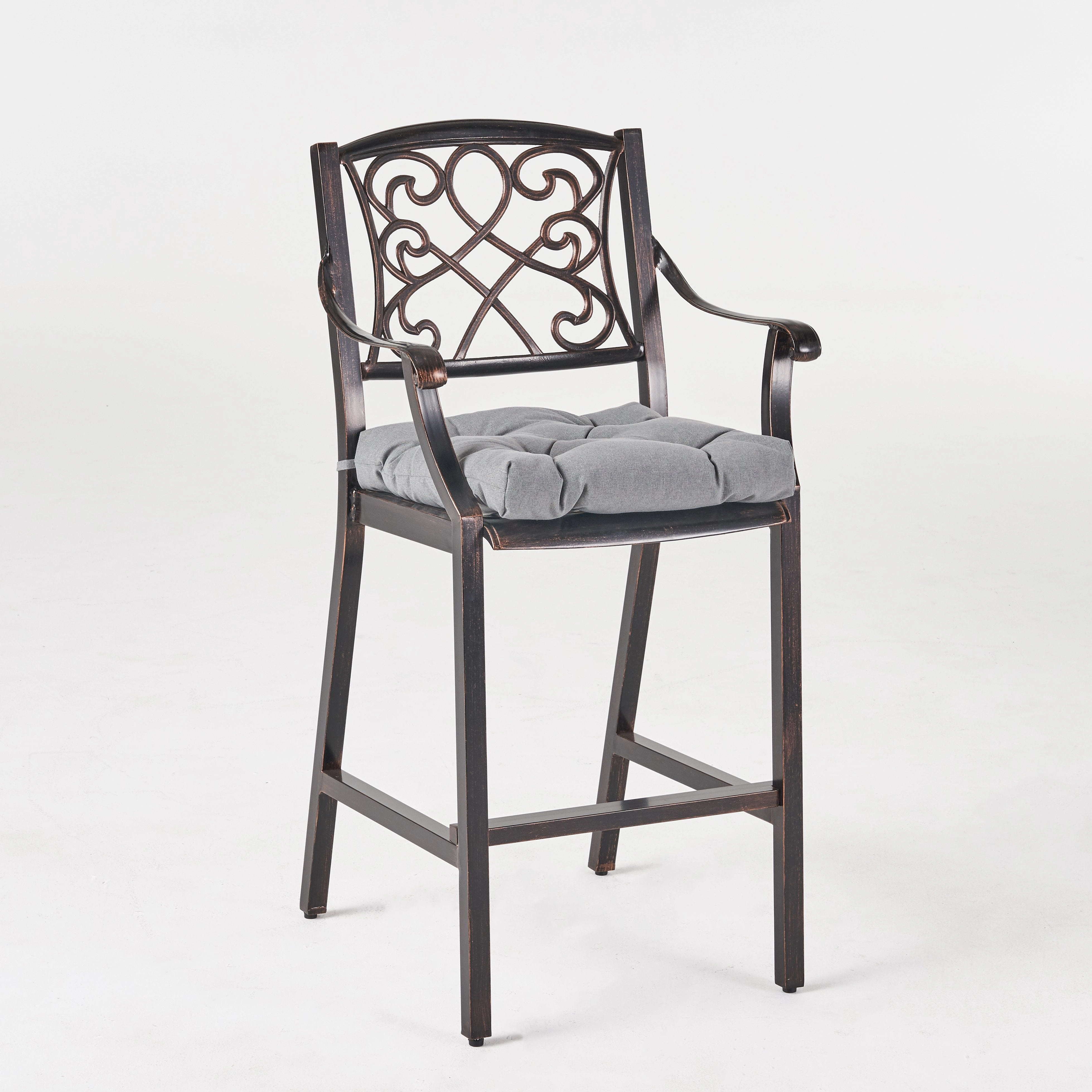 Outdoor Barstool with Cushion (Set of 4) - NH071013