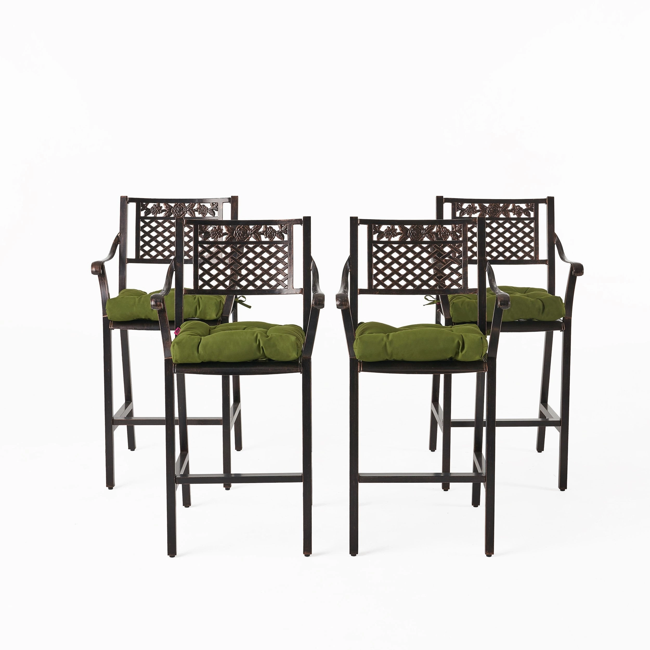 Outdoor Barstool with Cushion (Set of 4) - NH081013