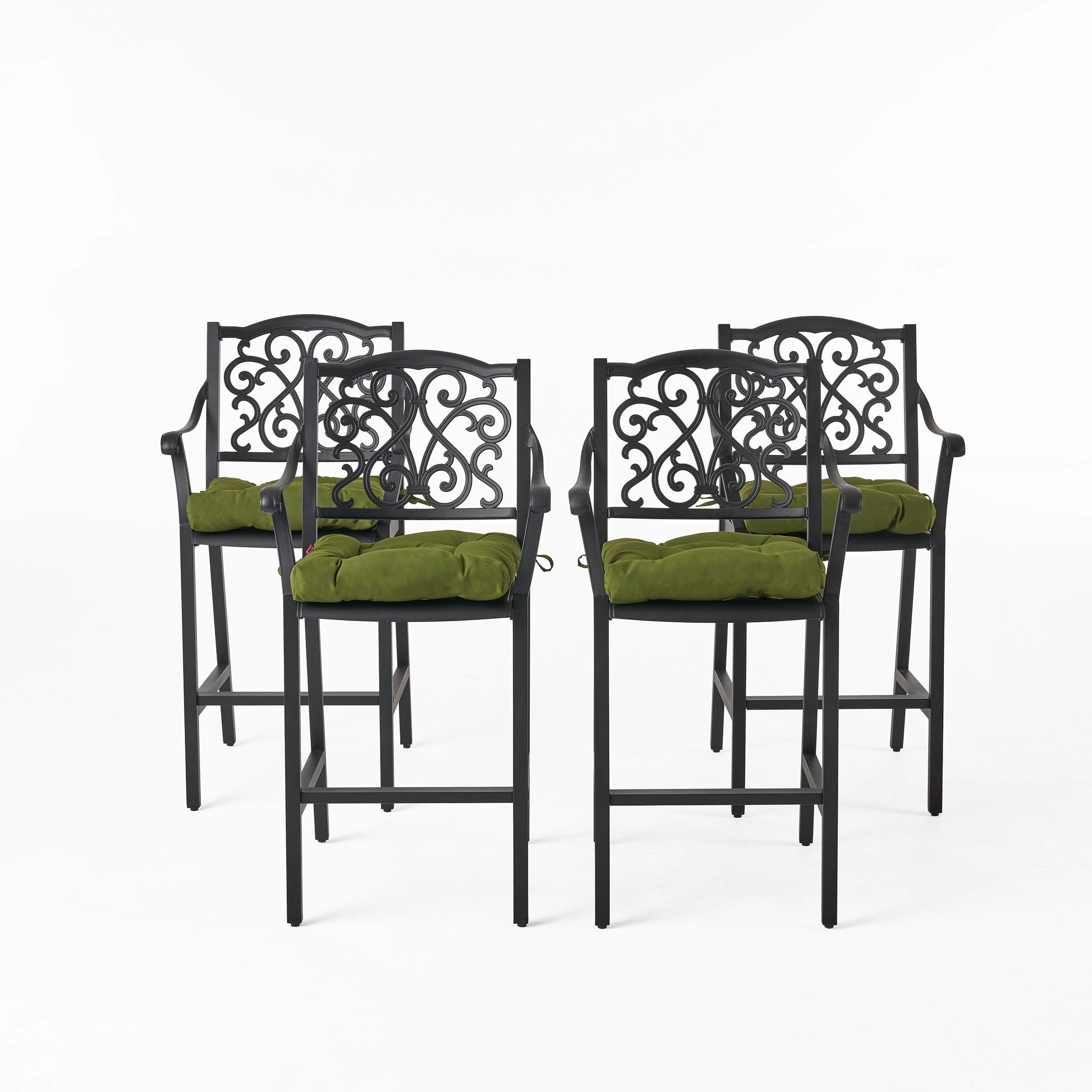 Outdoor Barstool with Cushion (Set of 4) - NH091013