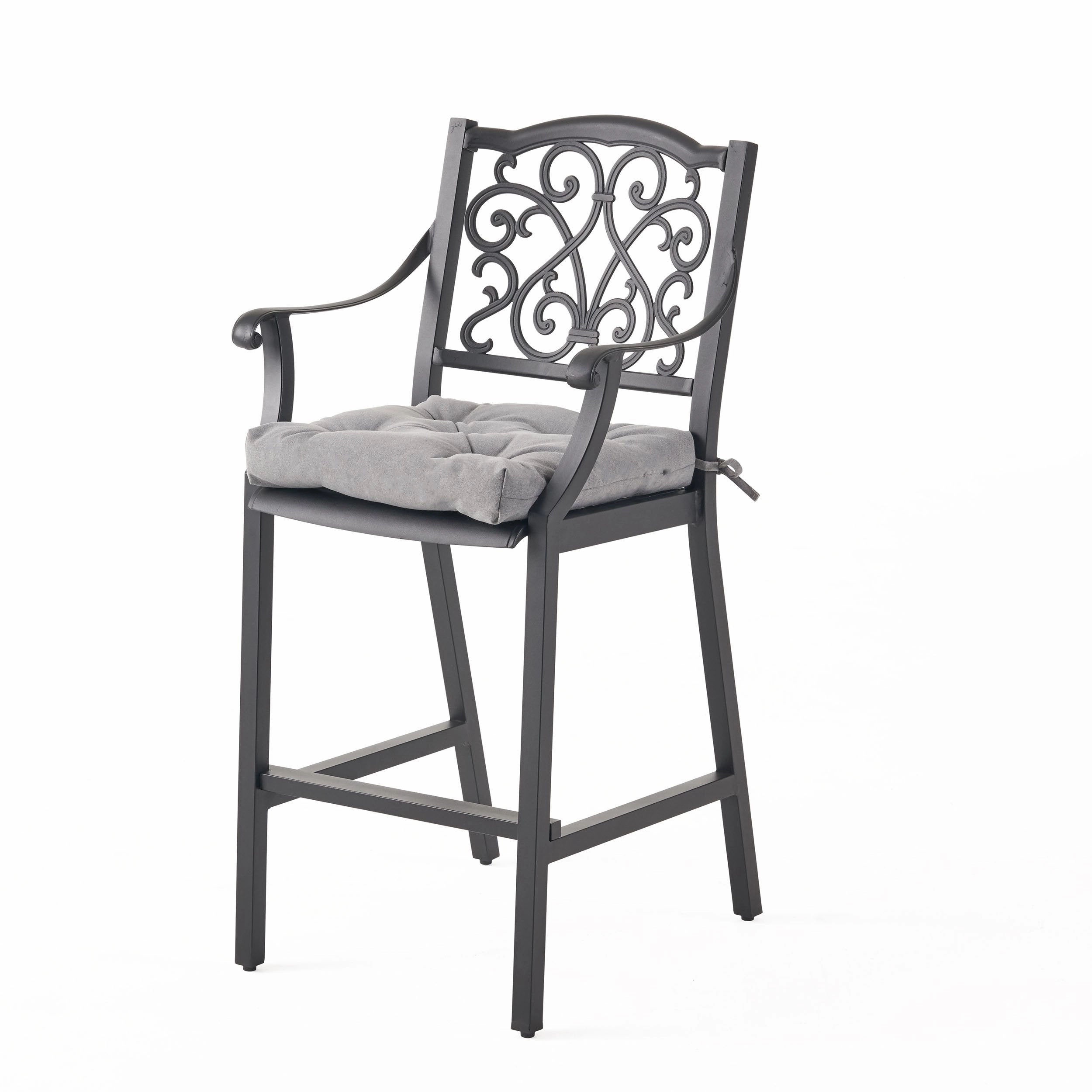 Outdoor Barstool with Cushion (Set of 4) - NH091013