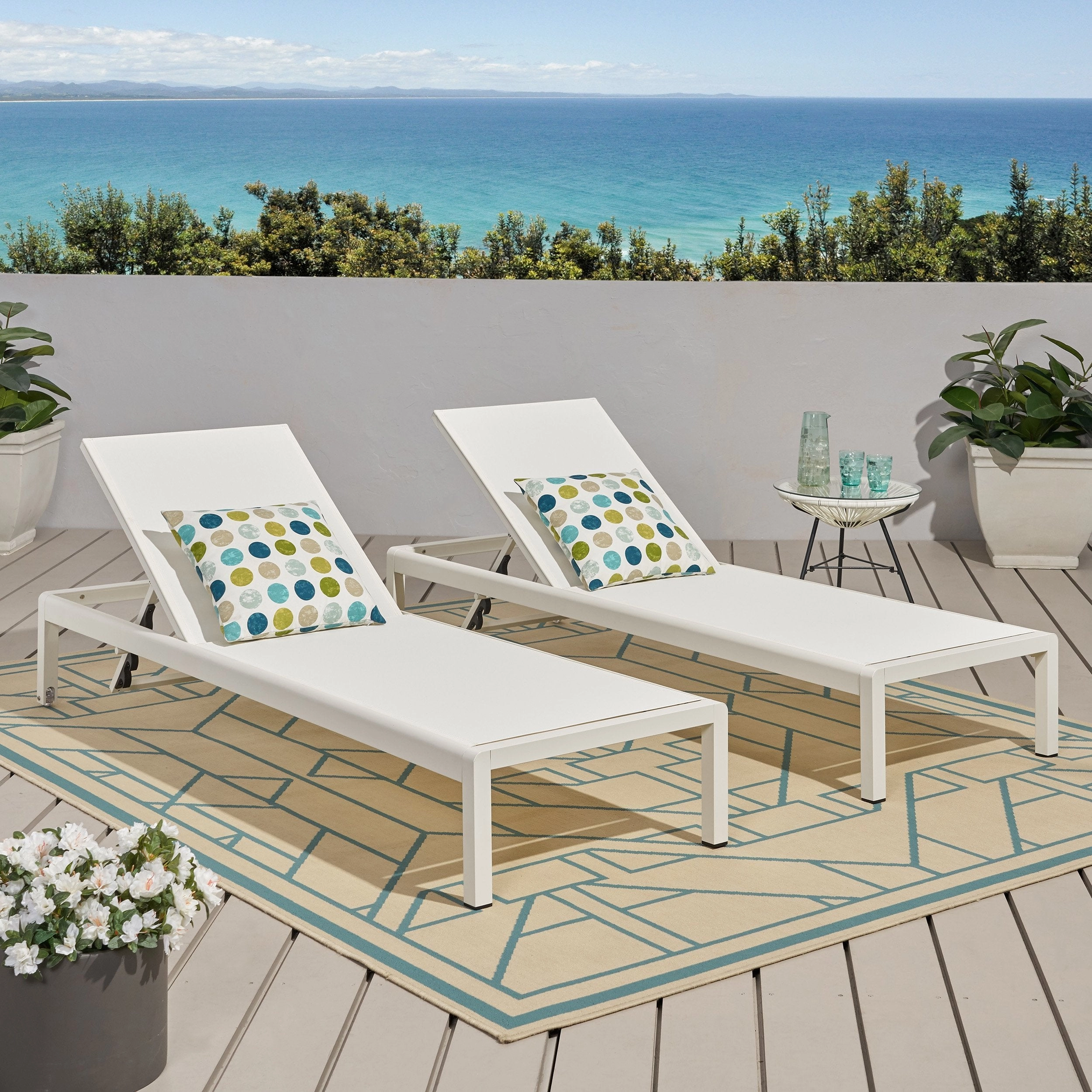 Outdoor Chaise Lounge - NH527113 patio umbrella, gazebo