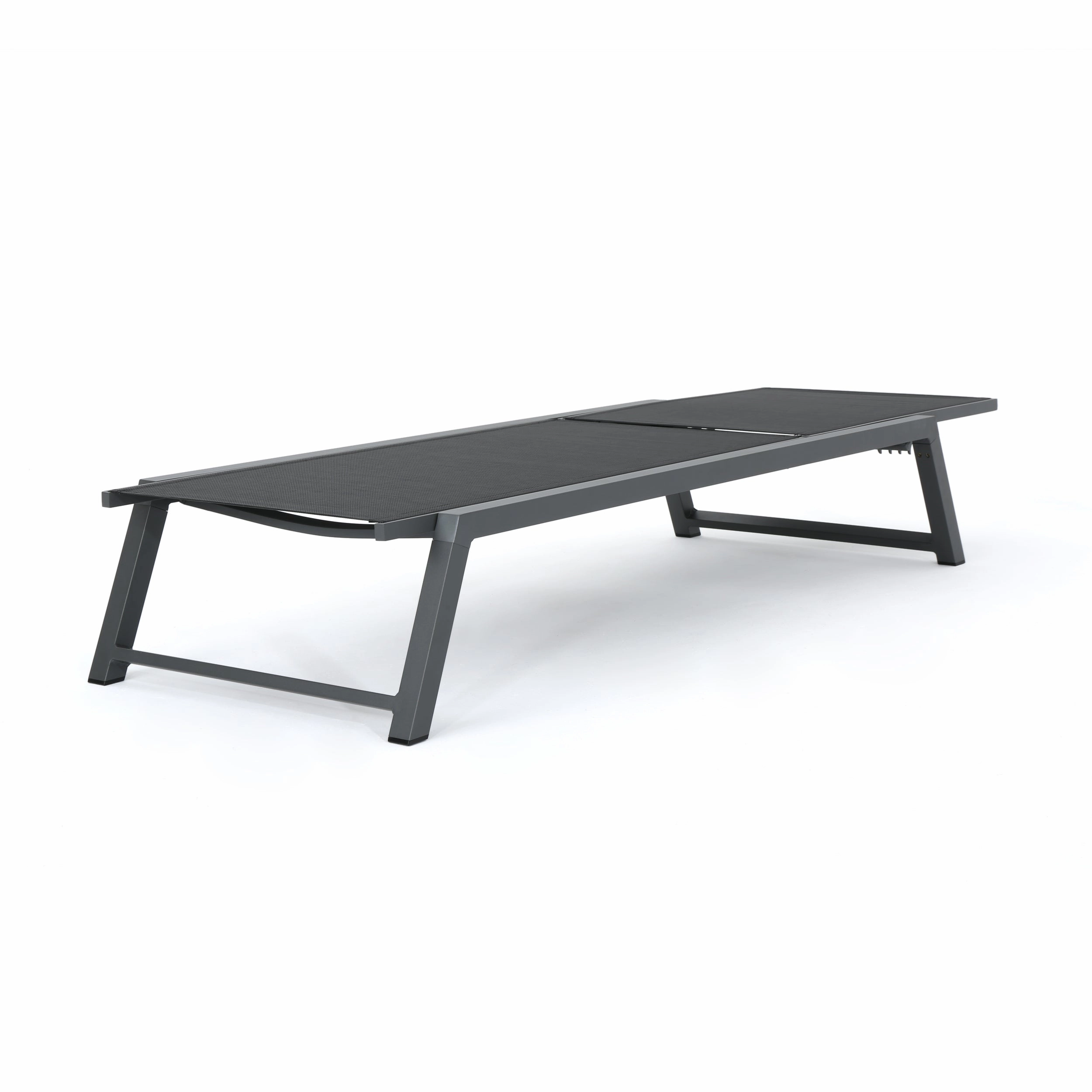 Outdoor Chaise Lounge with Finished Aluminum Frame - NH163303