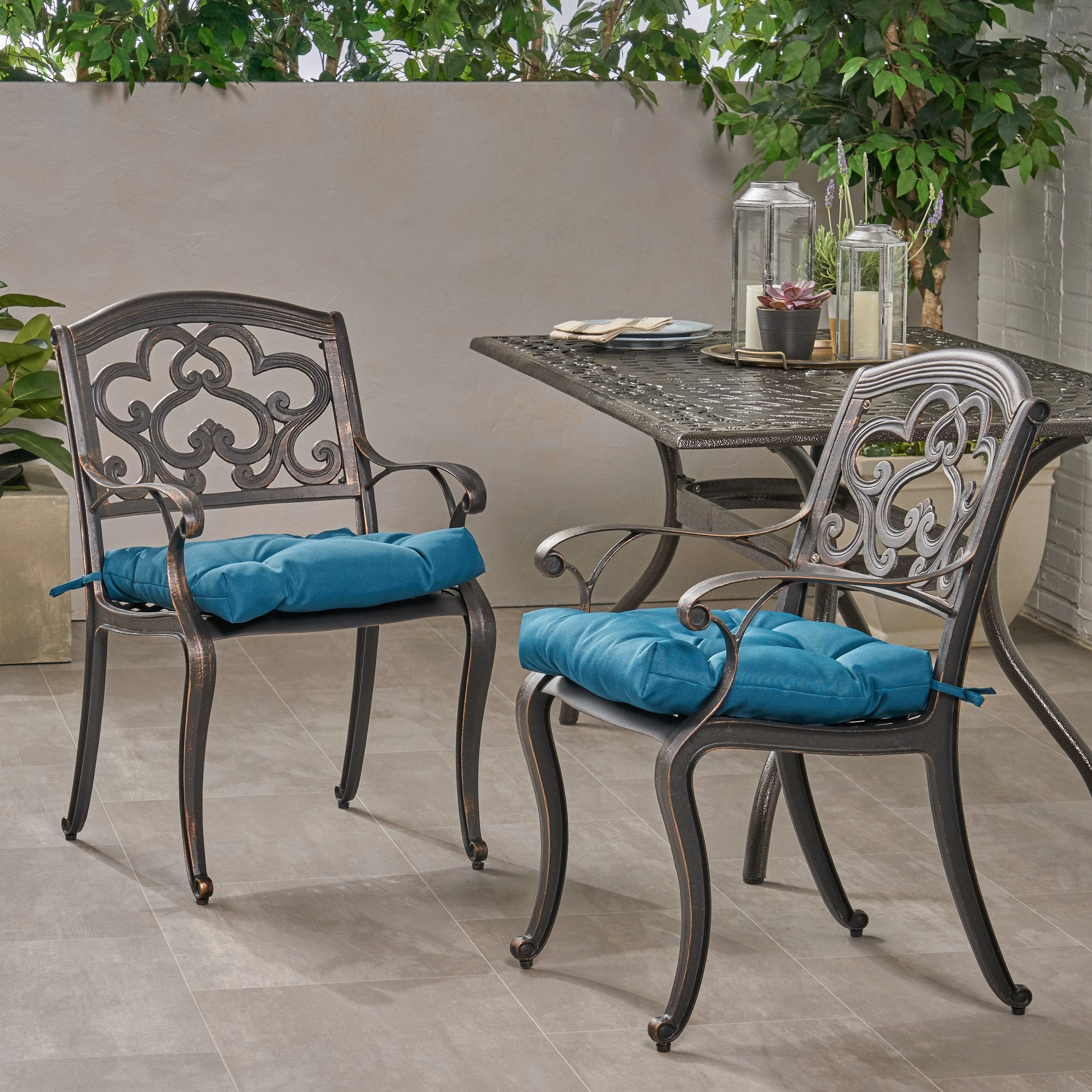 Outdoor Dining Chair with Cushion (Set of 2) - NH061013