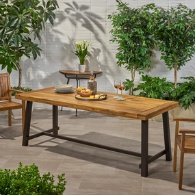 Outdoor Eight Seater Dining Table - NH161903 outdoor lounge chair, patio sofa