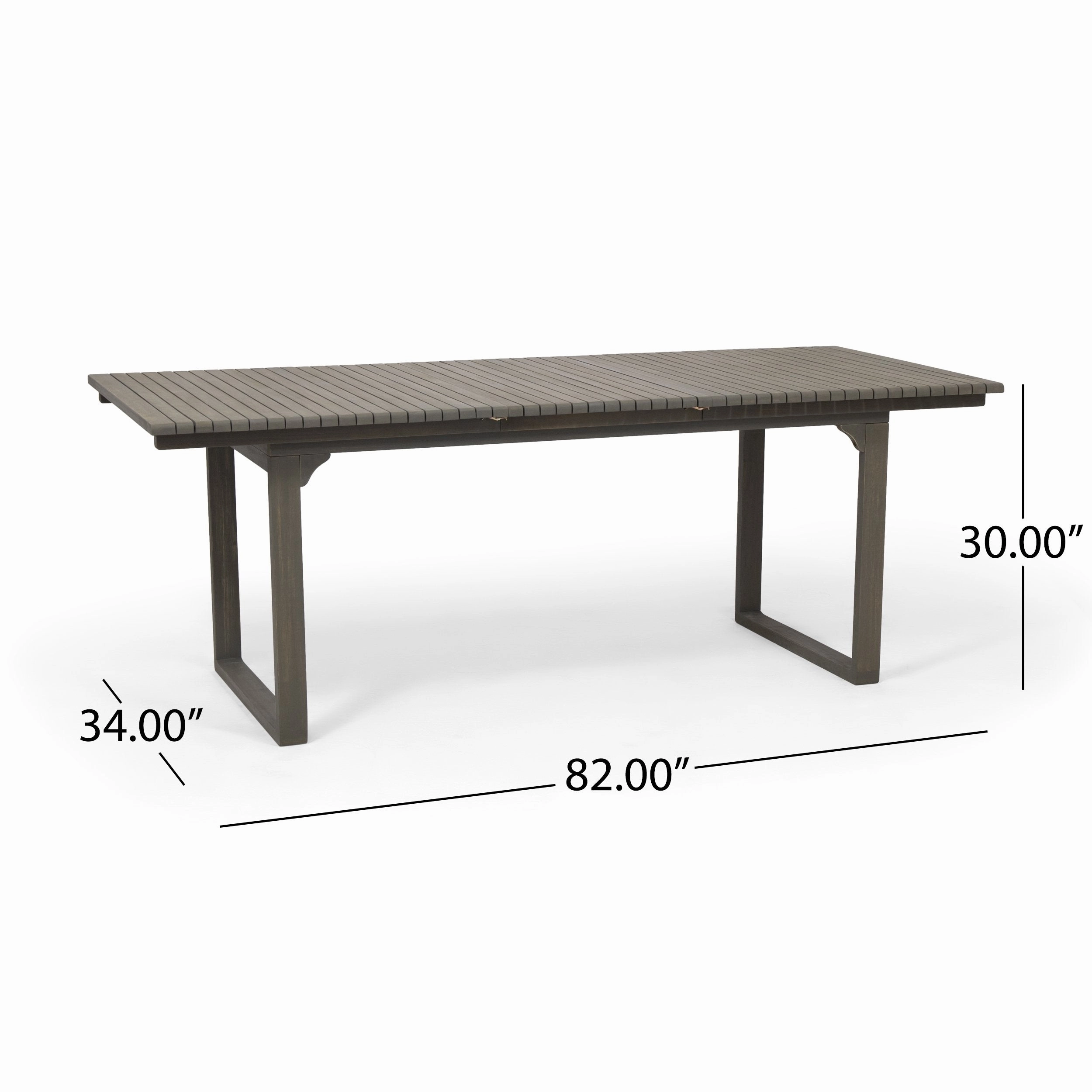 Outdoor Expandable Acacia Wood Dining Table - NH876903