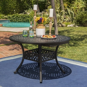 Outdoor Expandable Aluminum Dining Table - NH372103 outdoor lounge chair, patio sofa