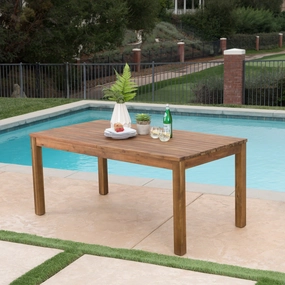 Outdoor Expandable Teak Finished Acacia Wood Dining Table - NH155303 outdoor lounge chair, patio sofa